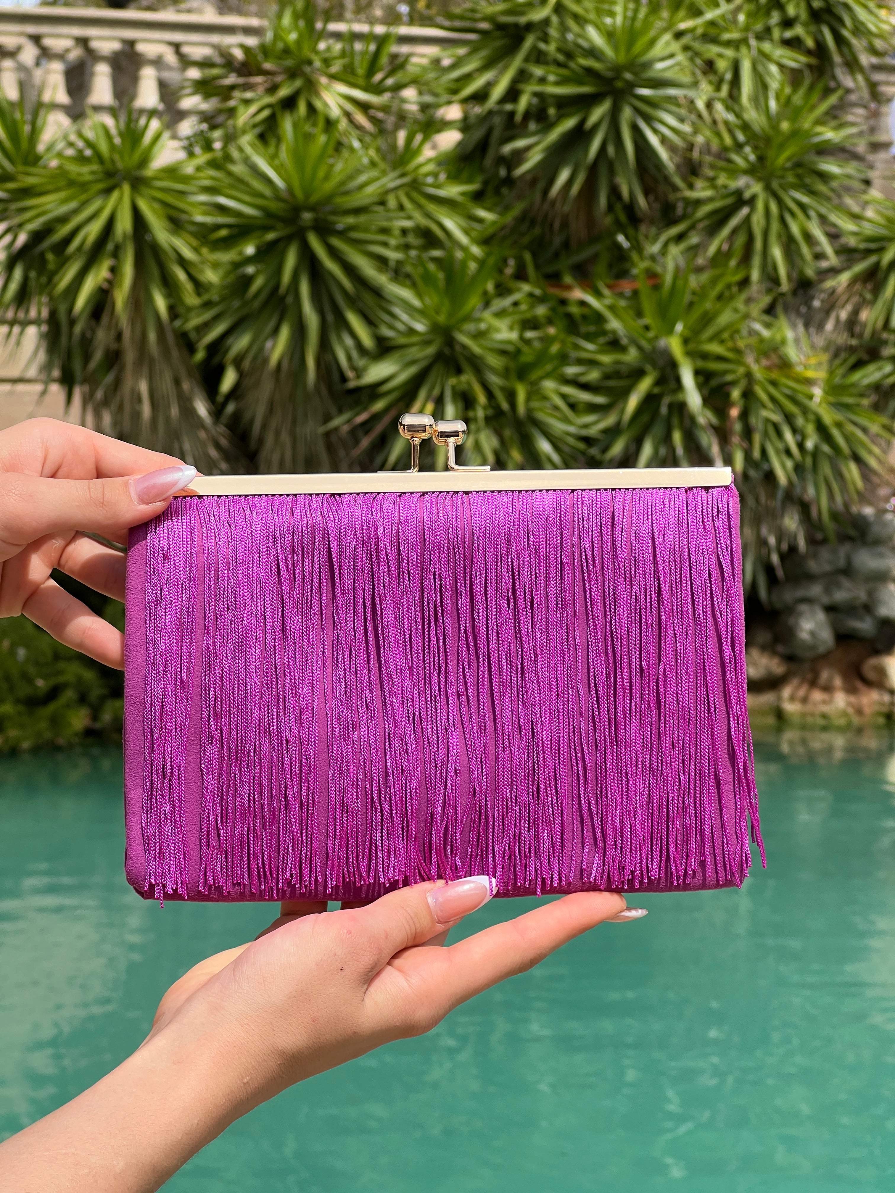 Bolso flecos Versalles