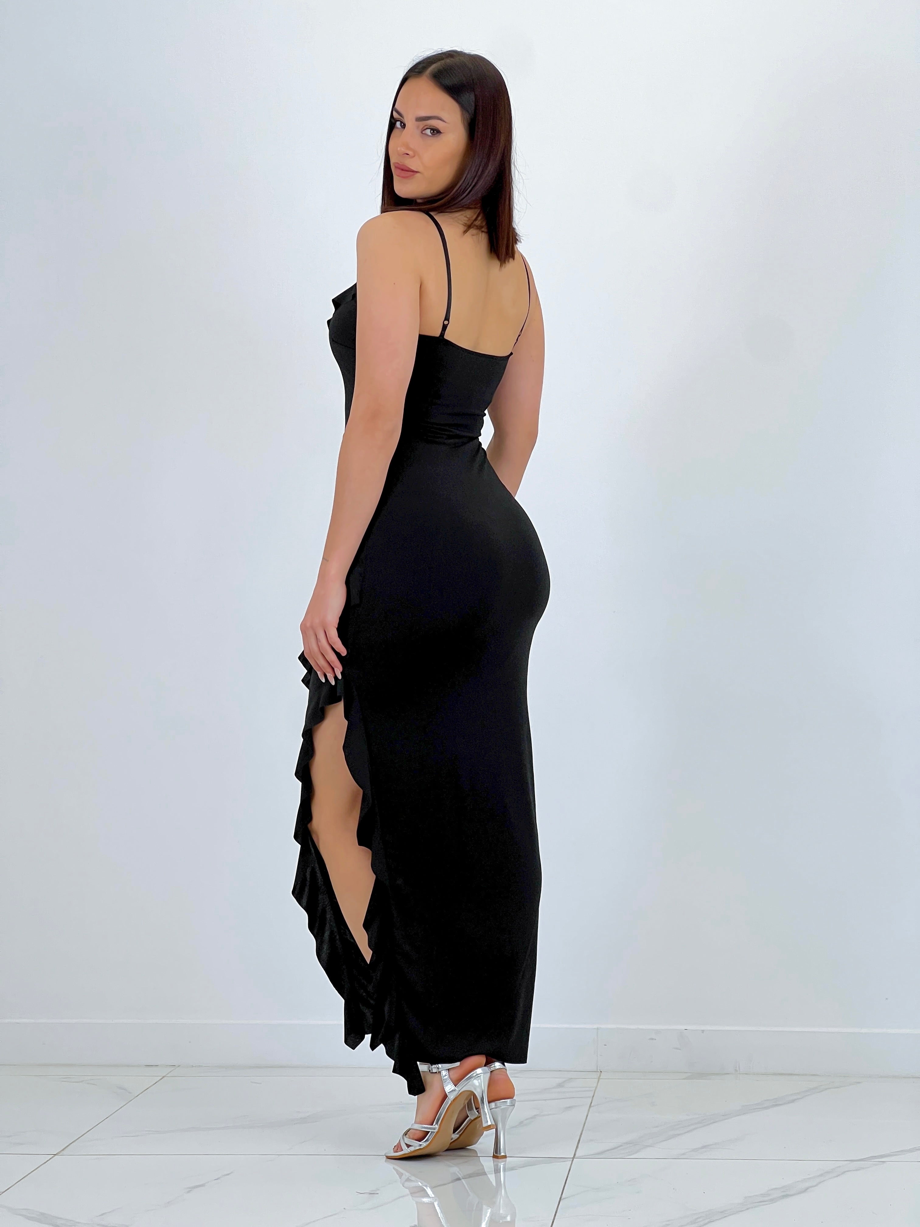 Azucena ruffled dress