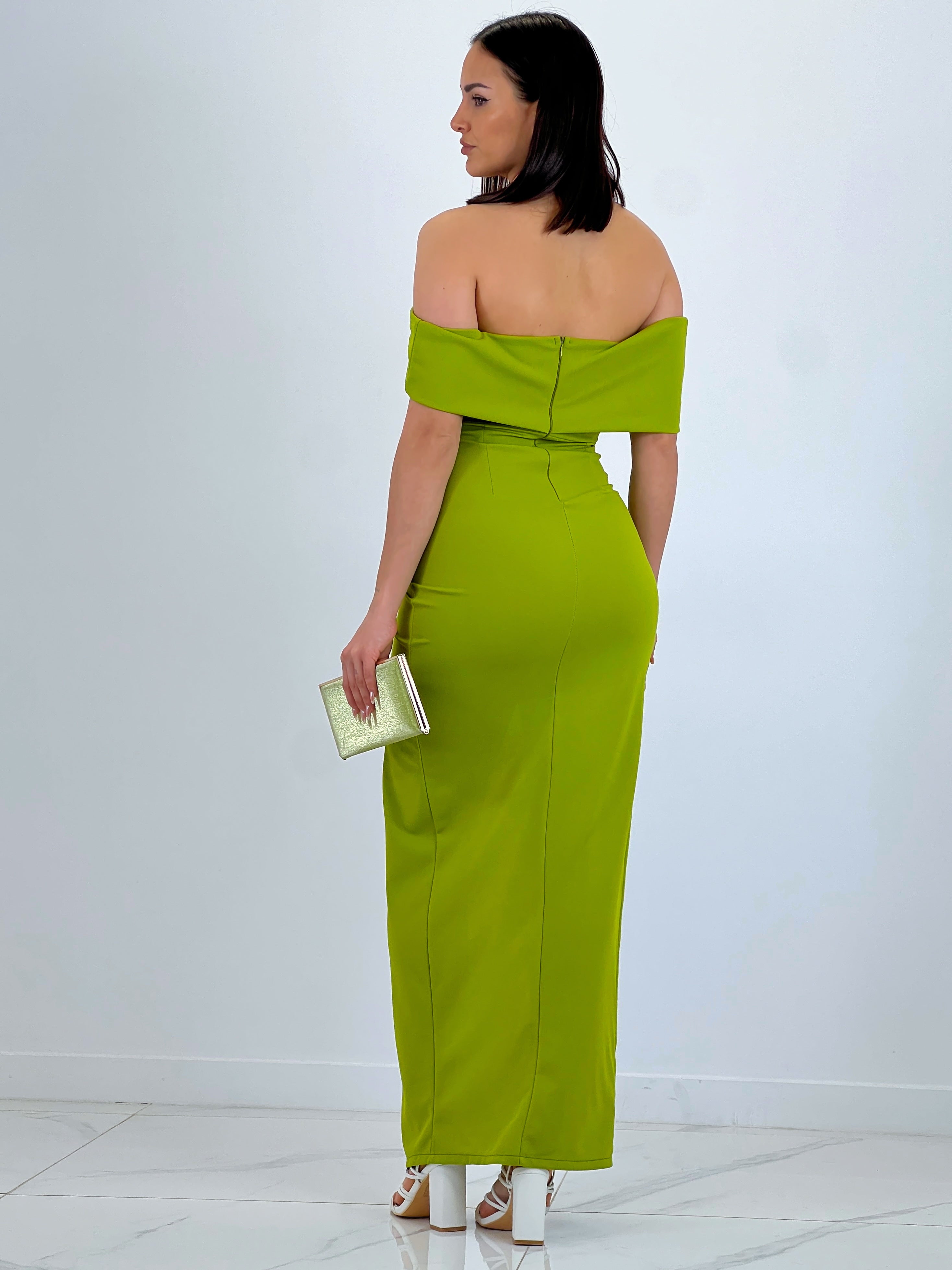 Vestido palabra de honor Indira