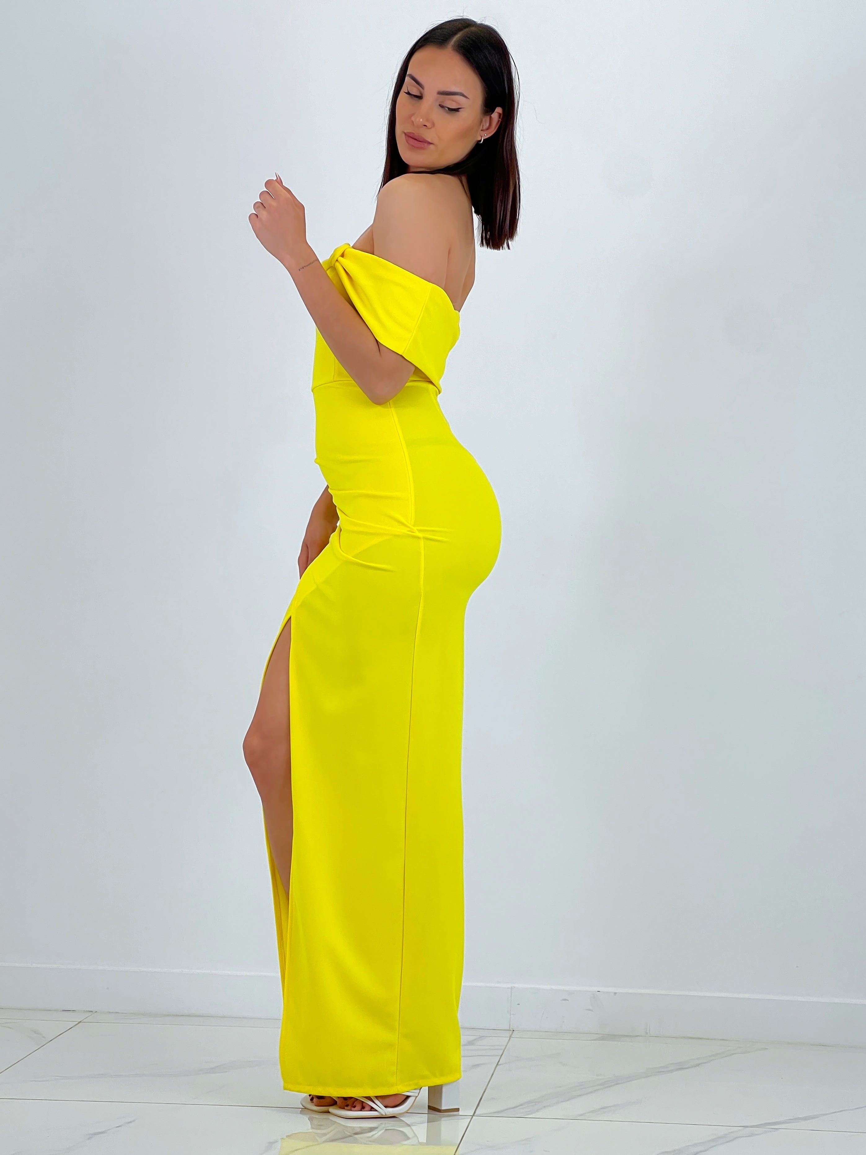 Vestido palabra de honor Indira