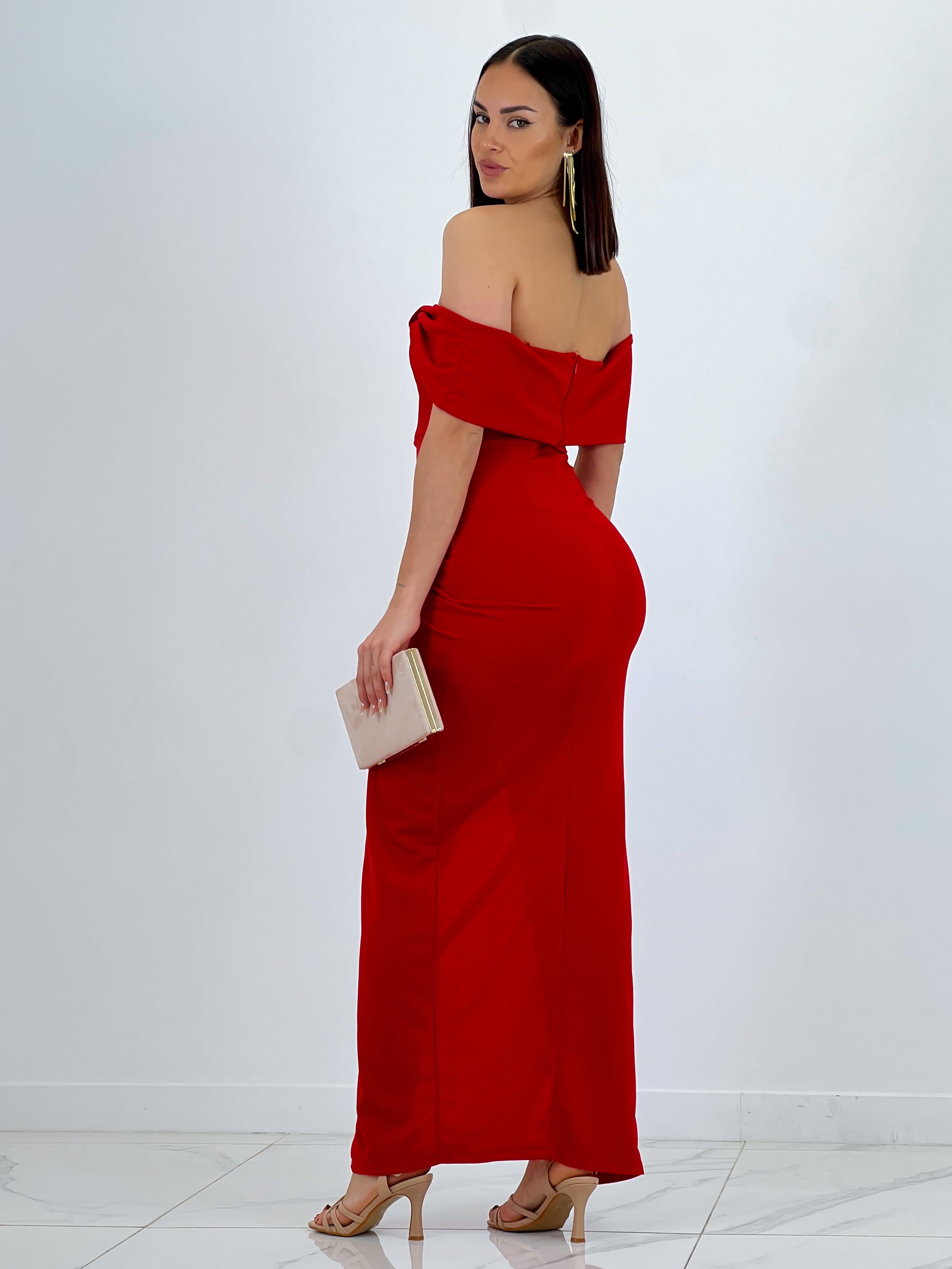 Vestido palabra de honor Indira