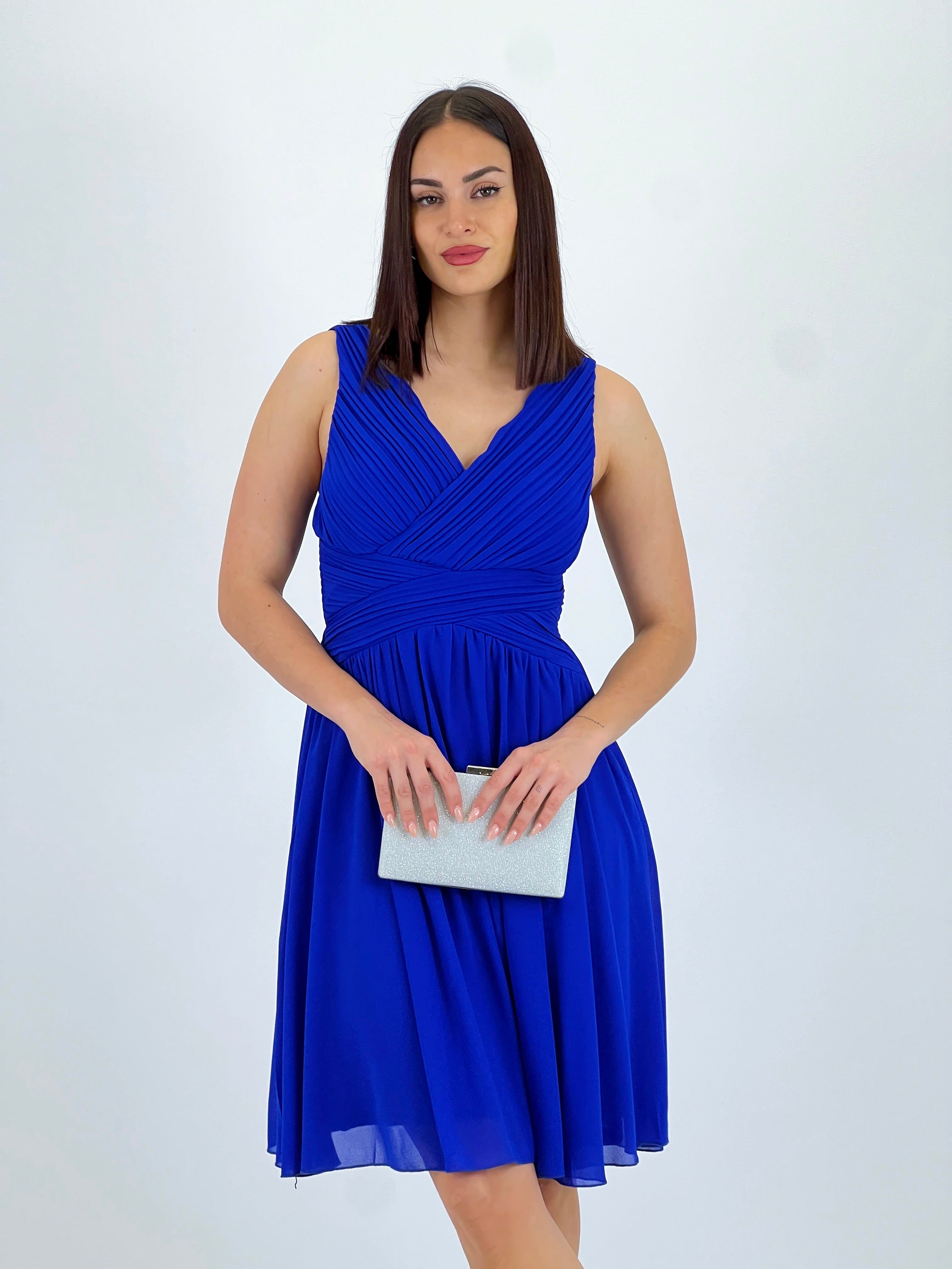 Vestit Elvia drapejat curt