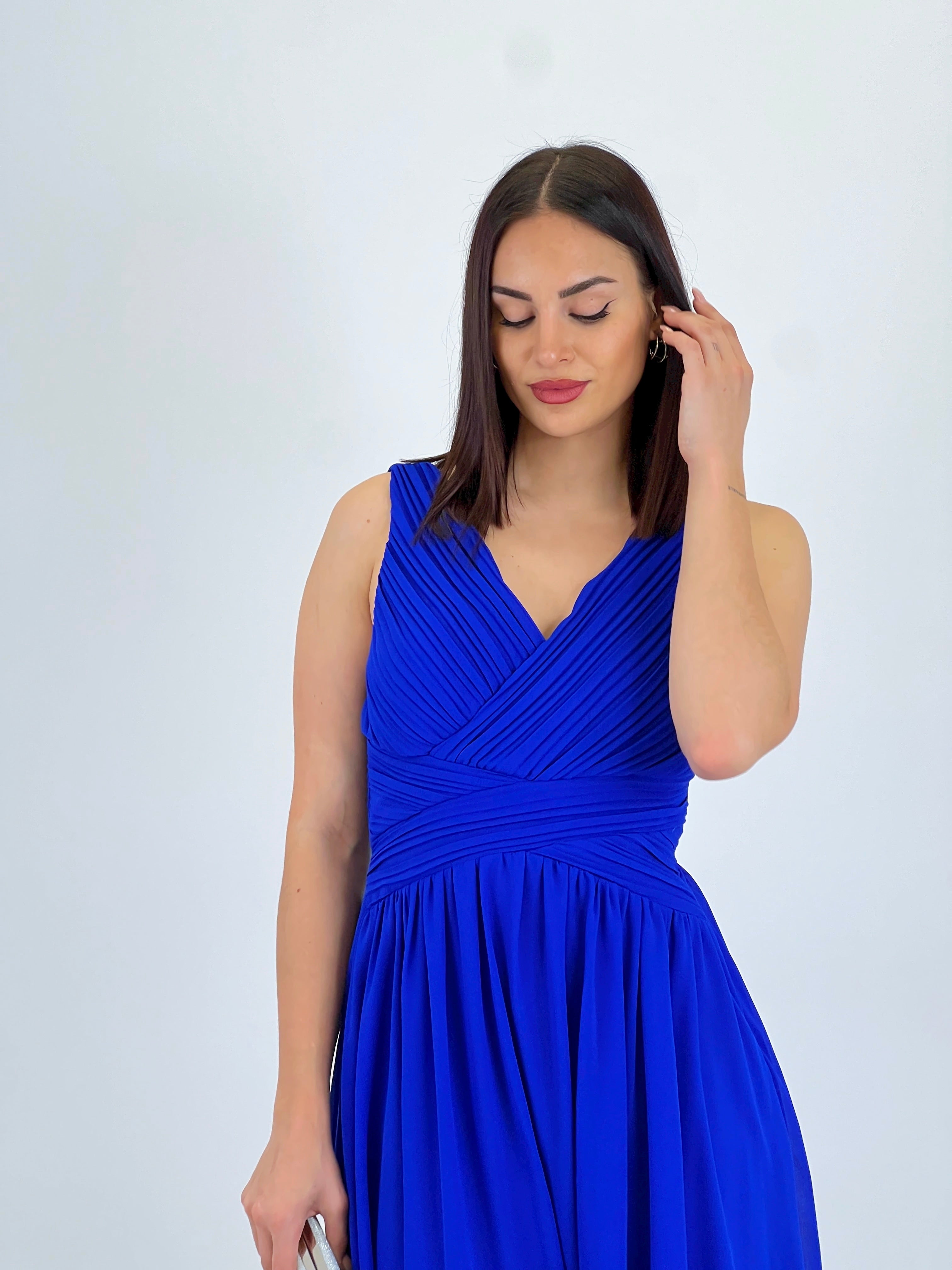 Vestit Elvia drapejat curt