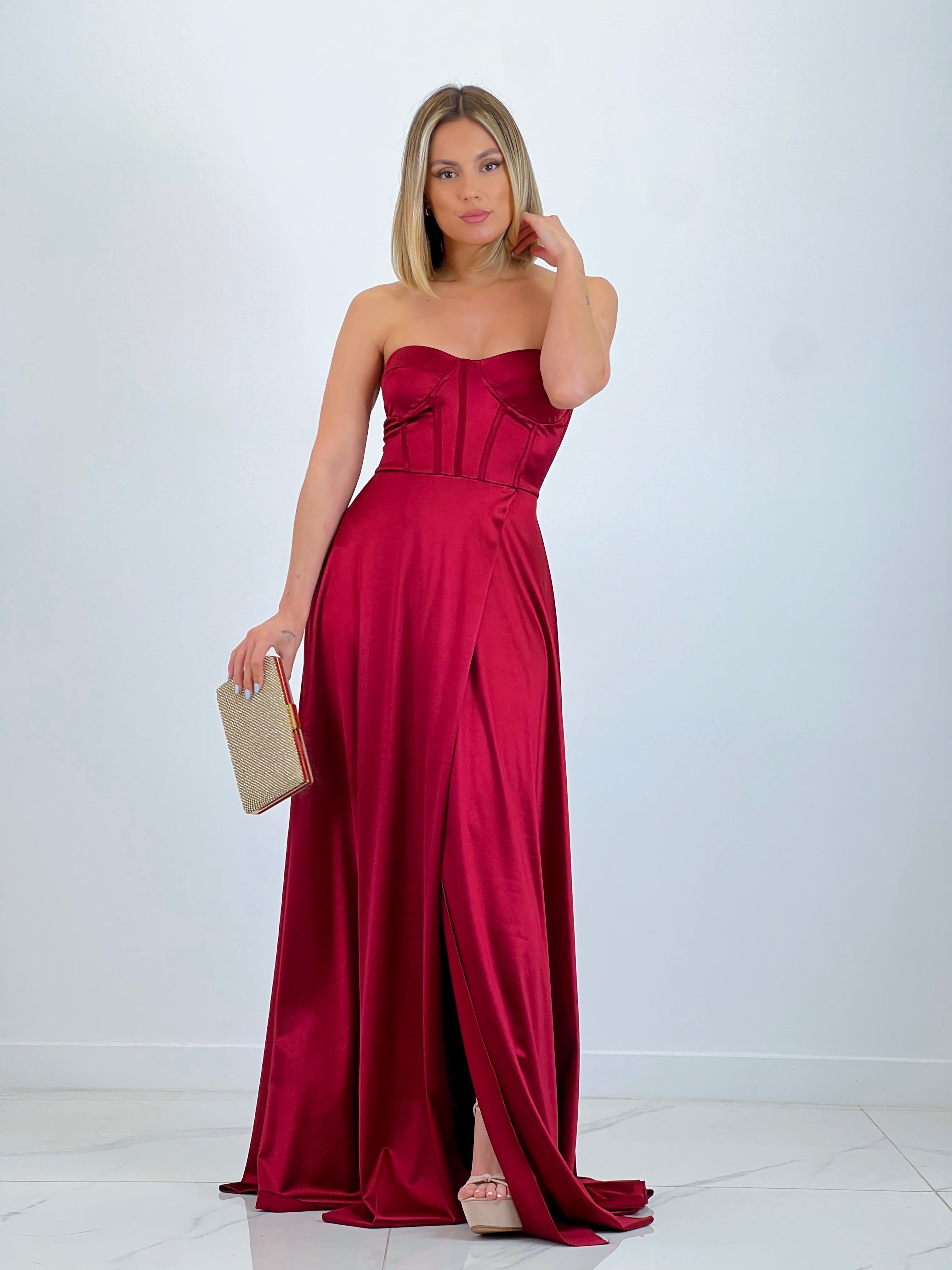 Vestido satinado Nelia - Zebra&Maduixa®