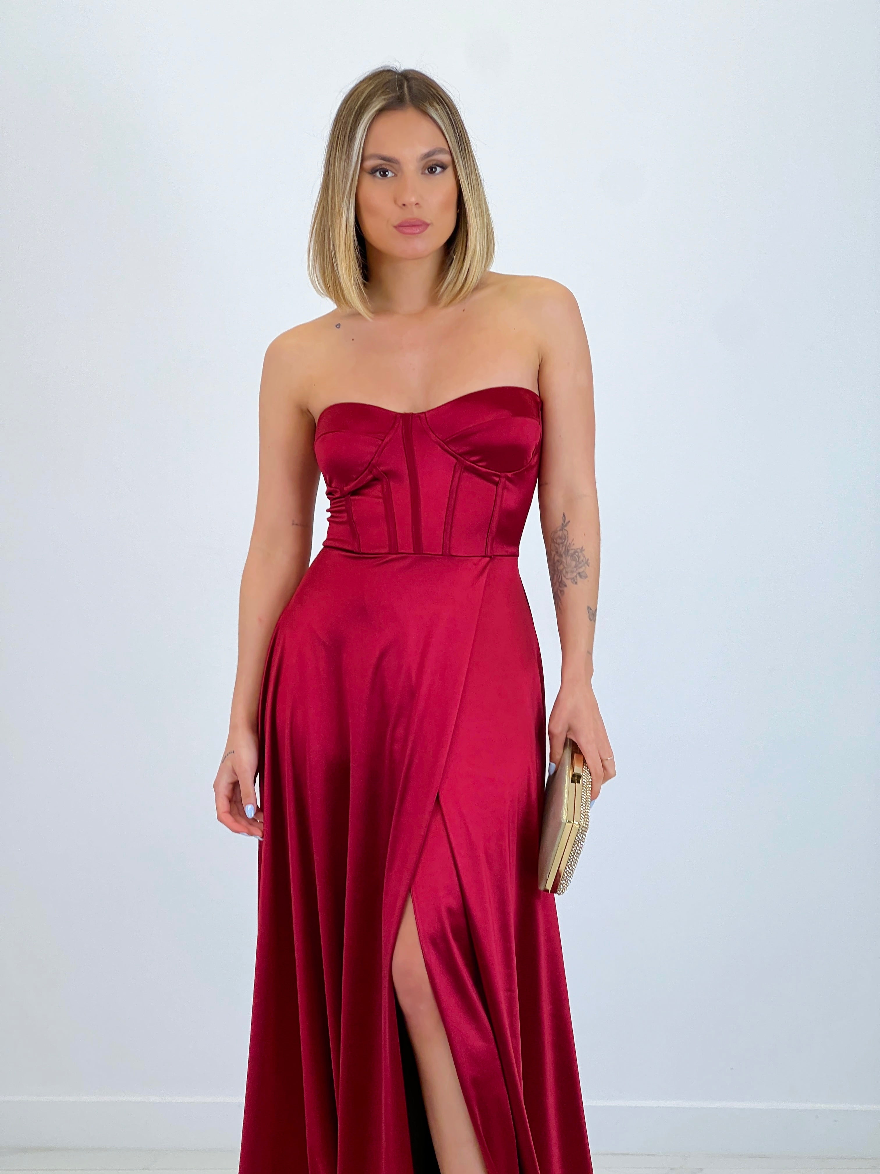 Vestido satinado Nelia - Zebra&Maduixa®