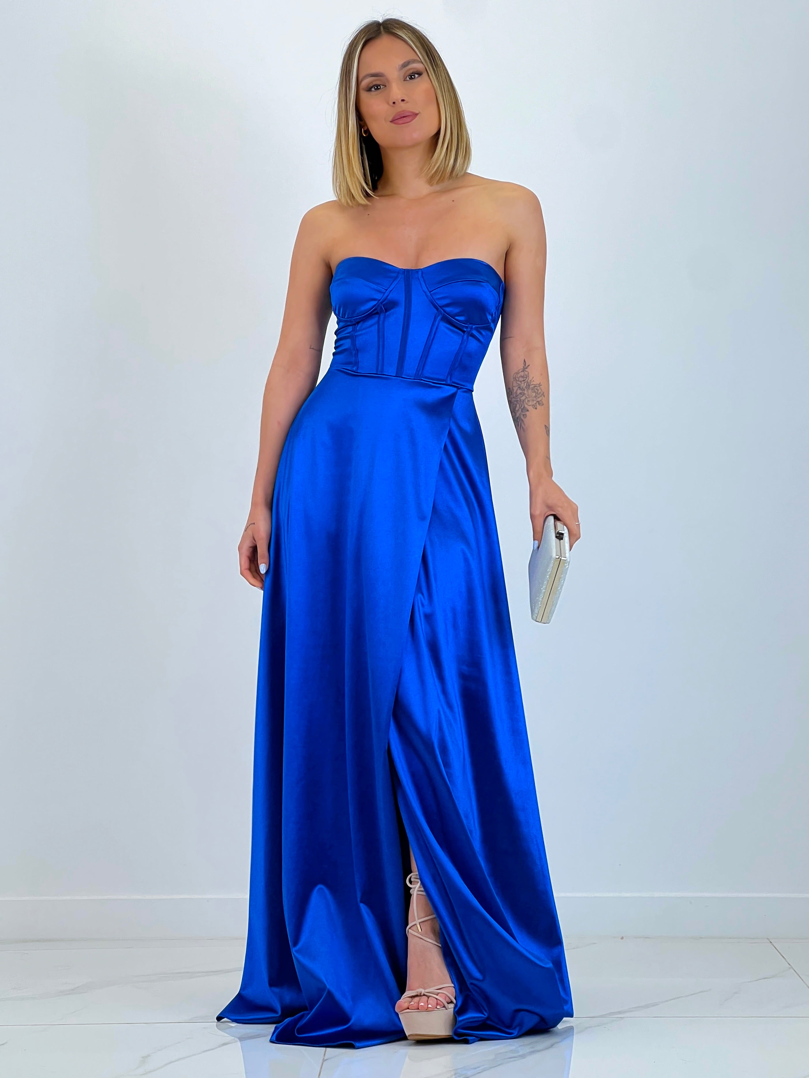 Vestido satinado Nelia - Zebra&Maduixa®