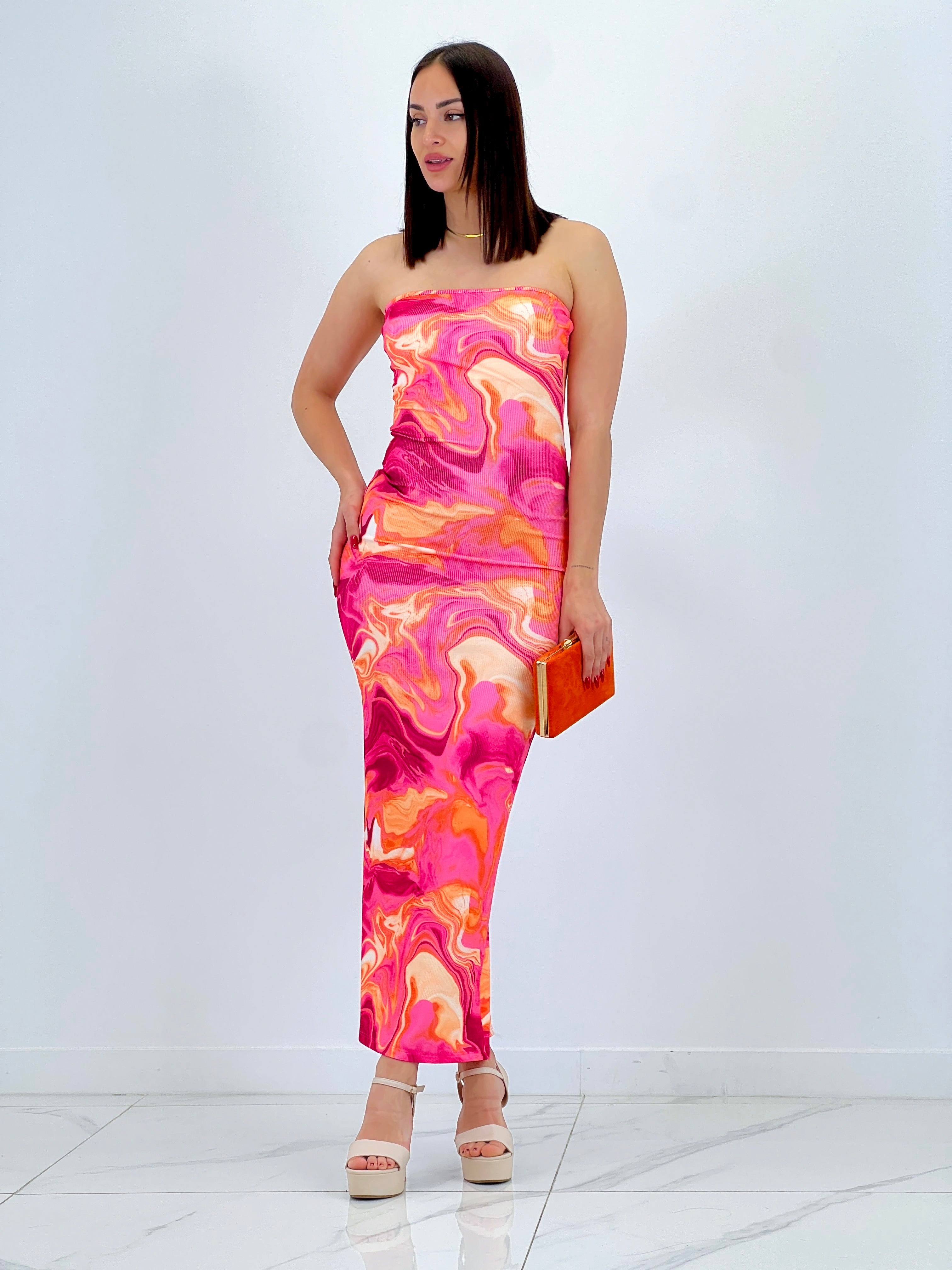 Vestido midi aguas - Zebra&Maduixa®