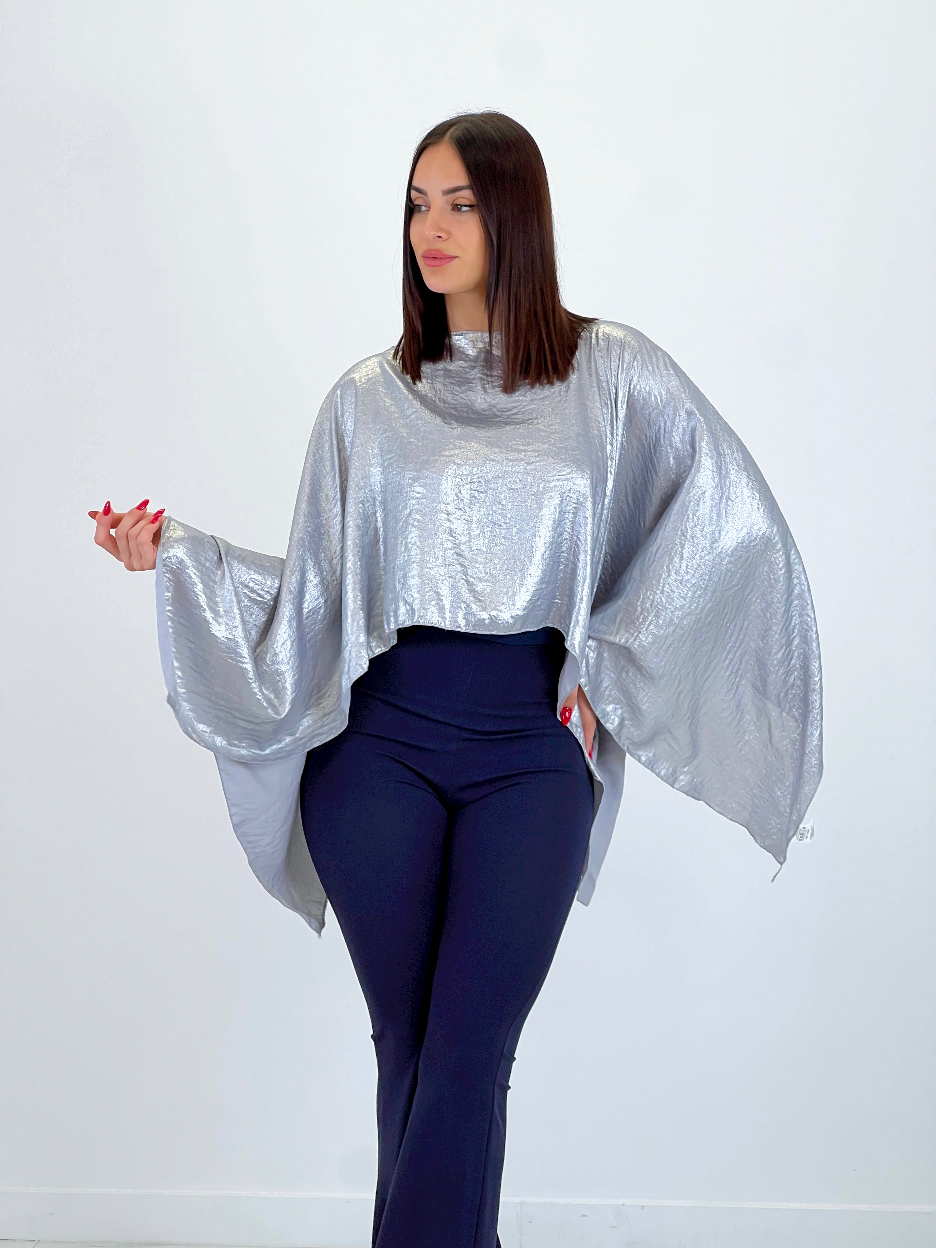 Capa fular metalizado