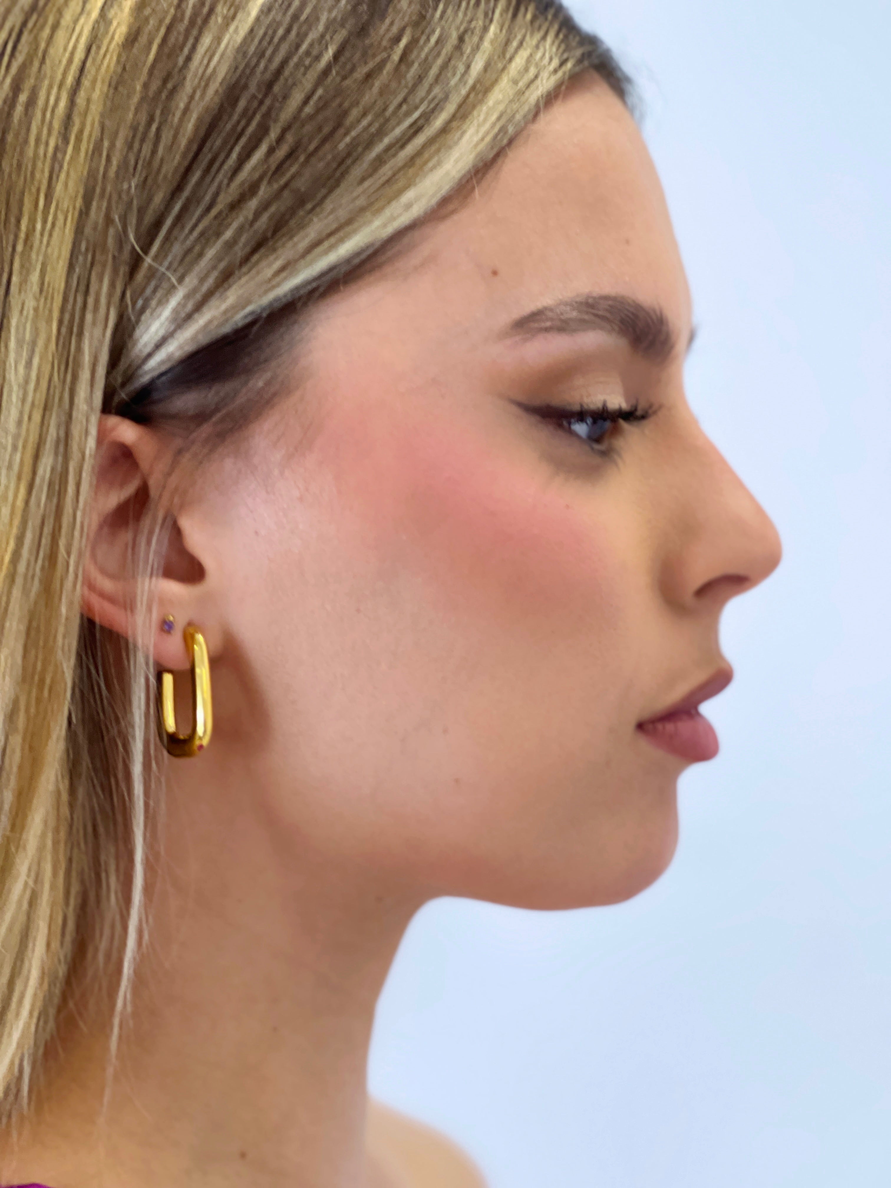 Aros ovalados Dorados - Zebra&Maduixa®