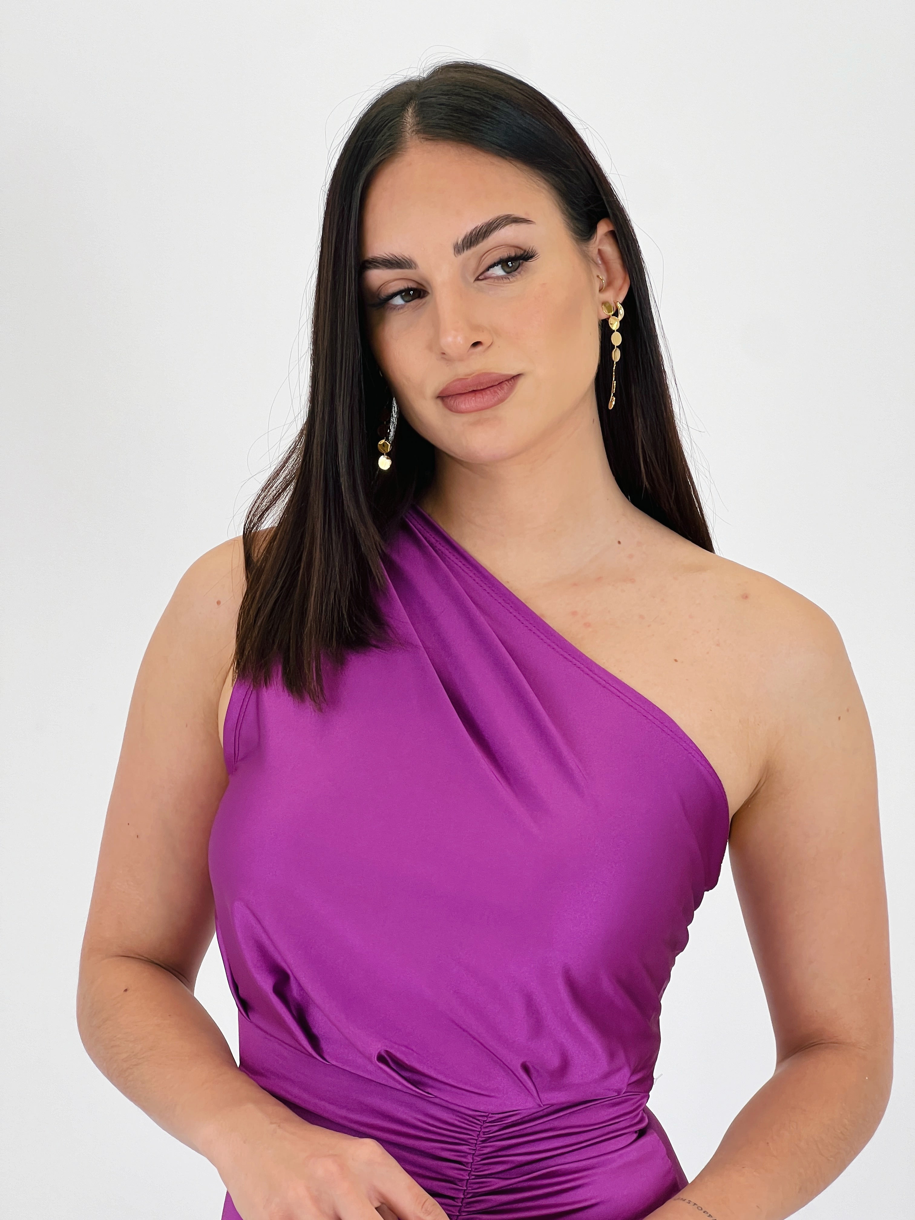 Bella asymmetrical dress