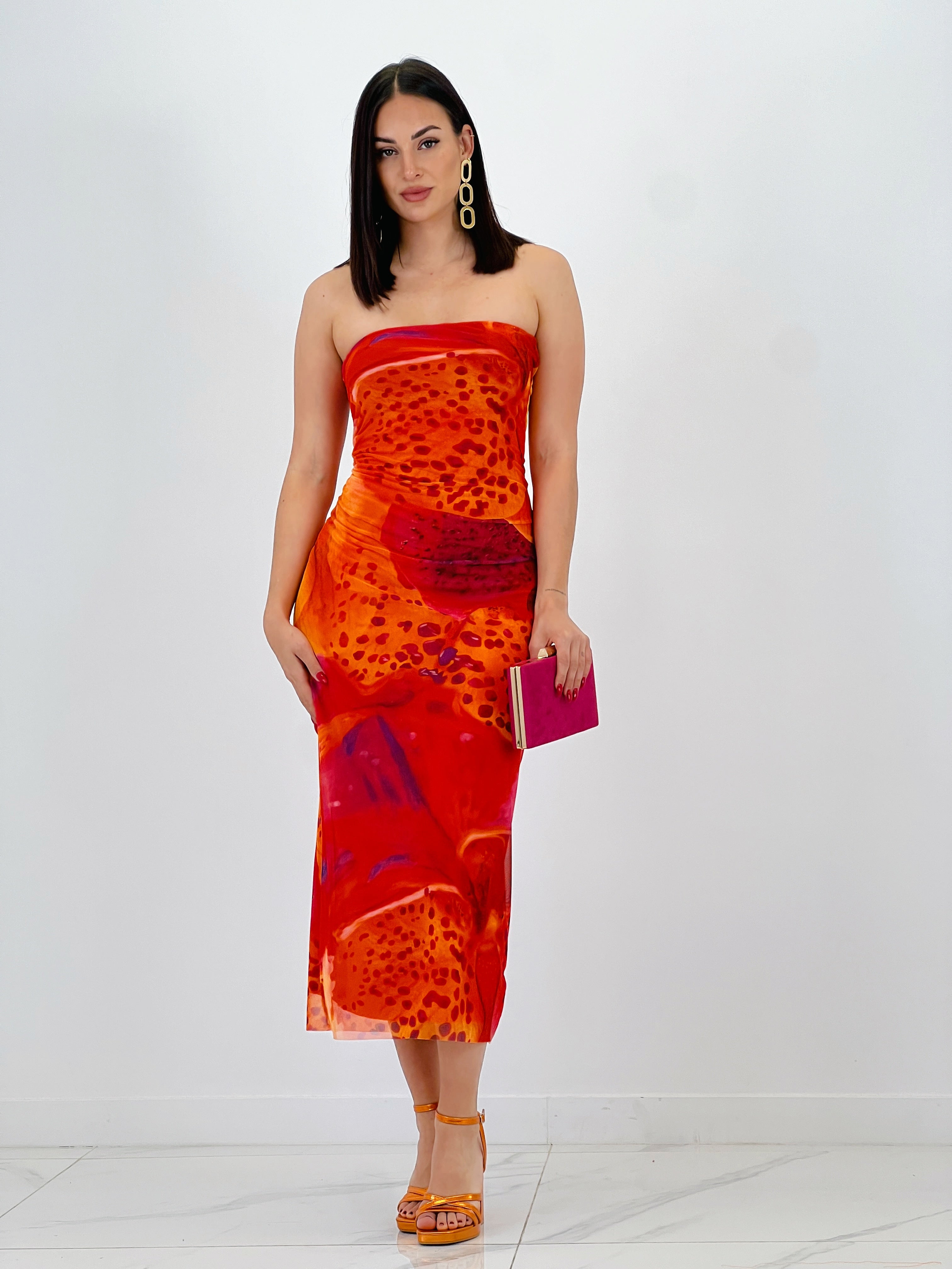 Vestido estampado tul Anya - Zebra&Maduixa®