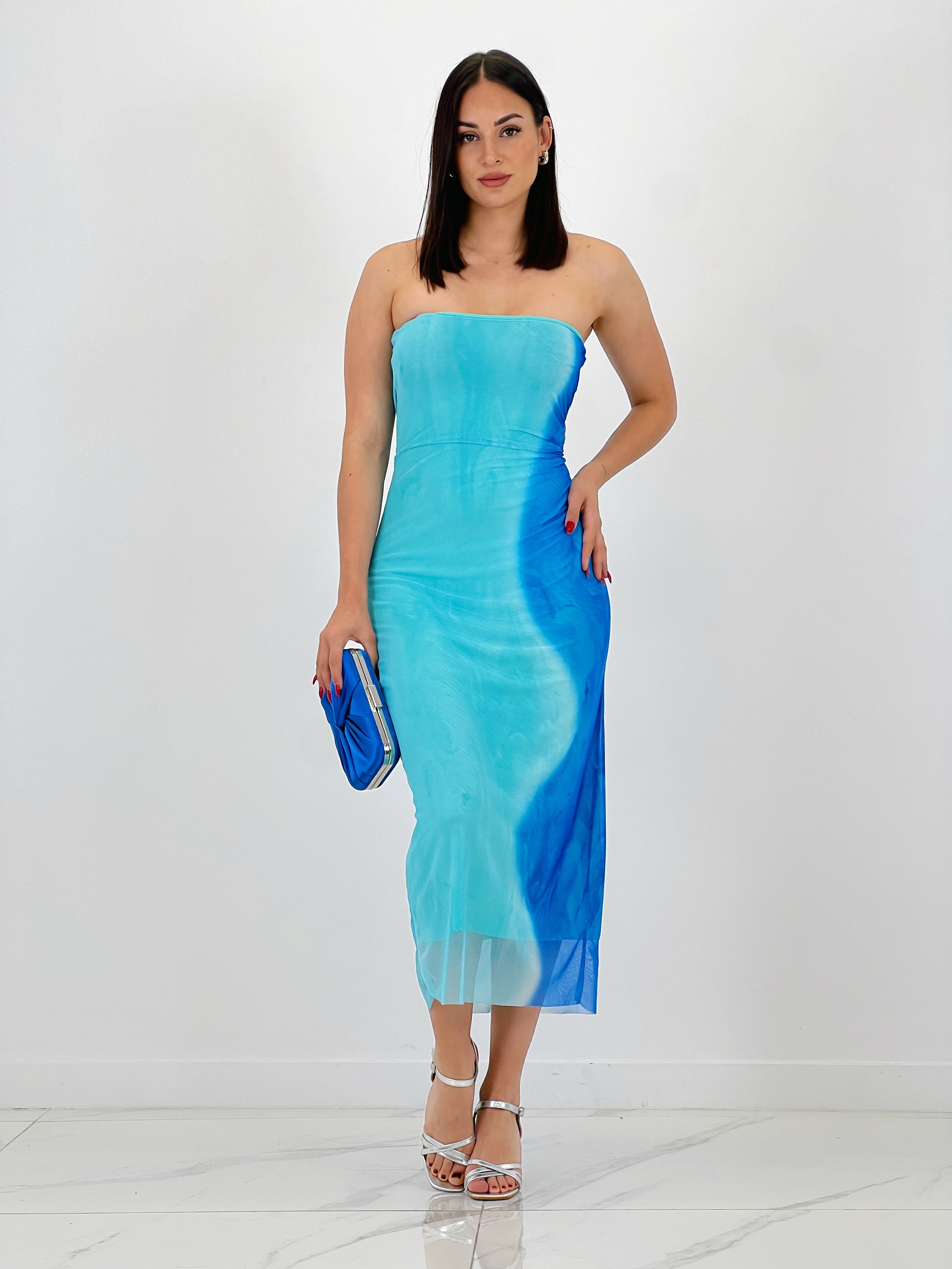 Vestido palabra de honor tul - Zebra&Maduixa®