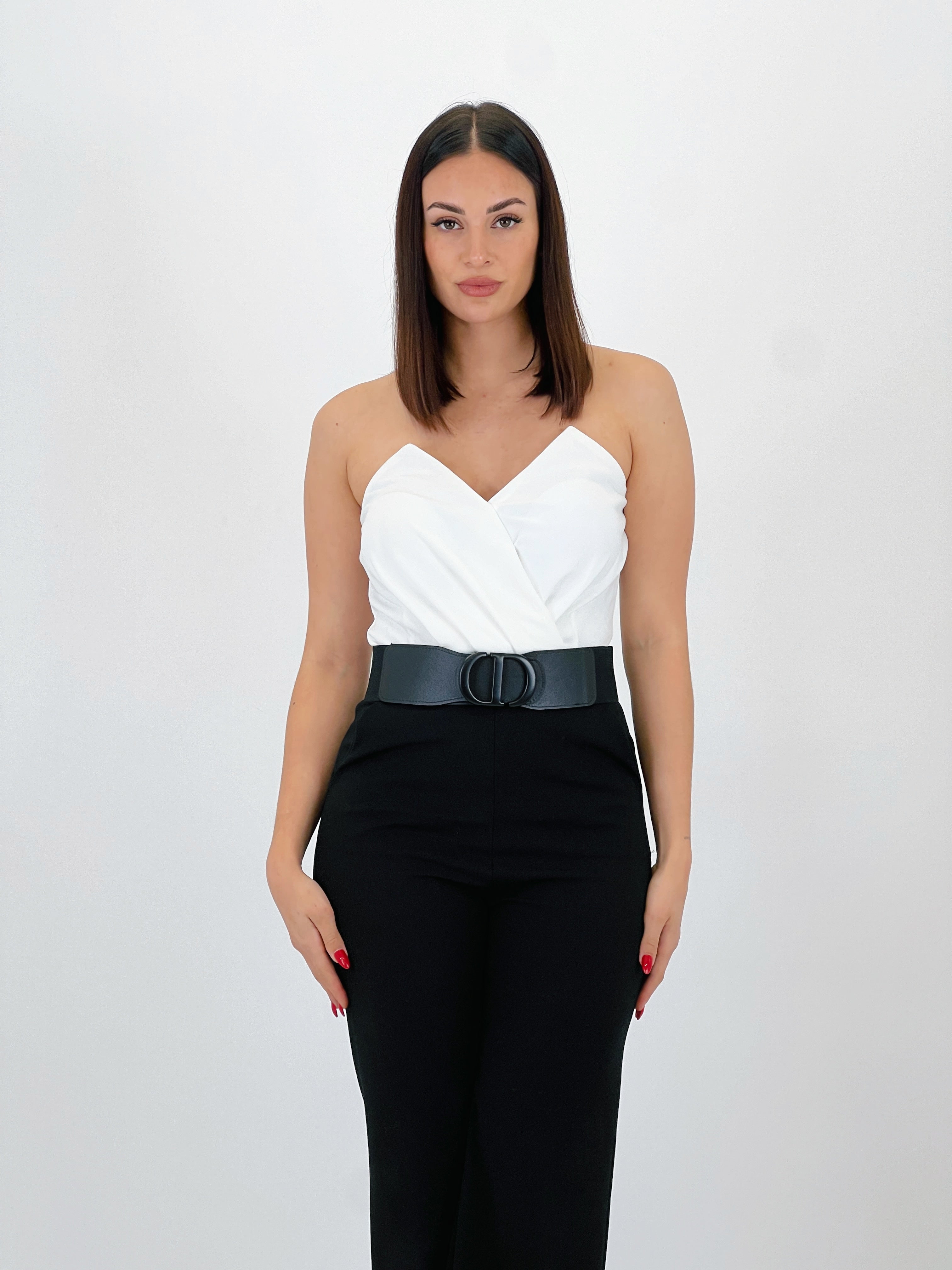 Cinturón elástico ancho