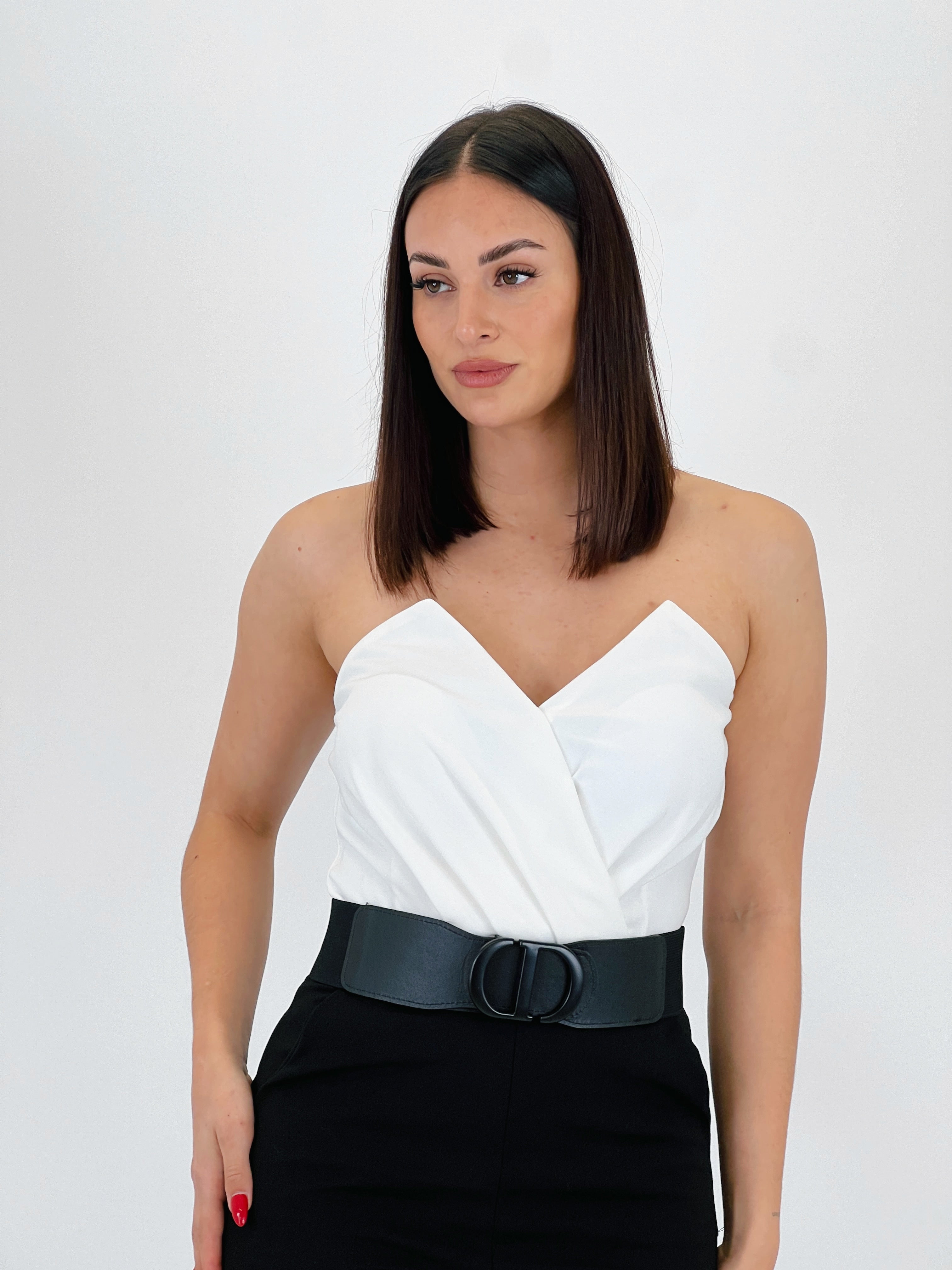 Cinturón elástico ancho