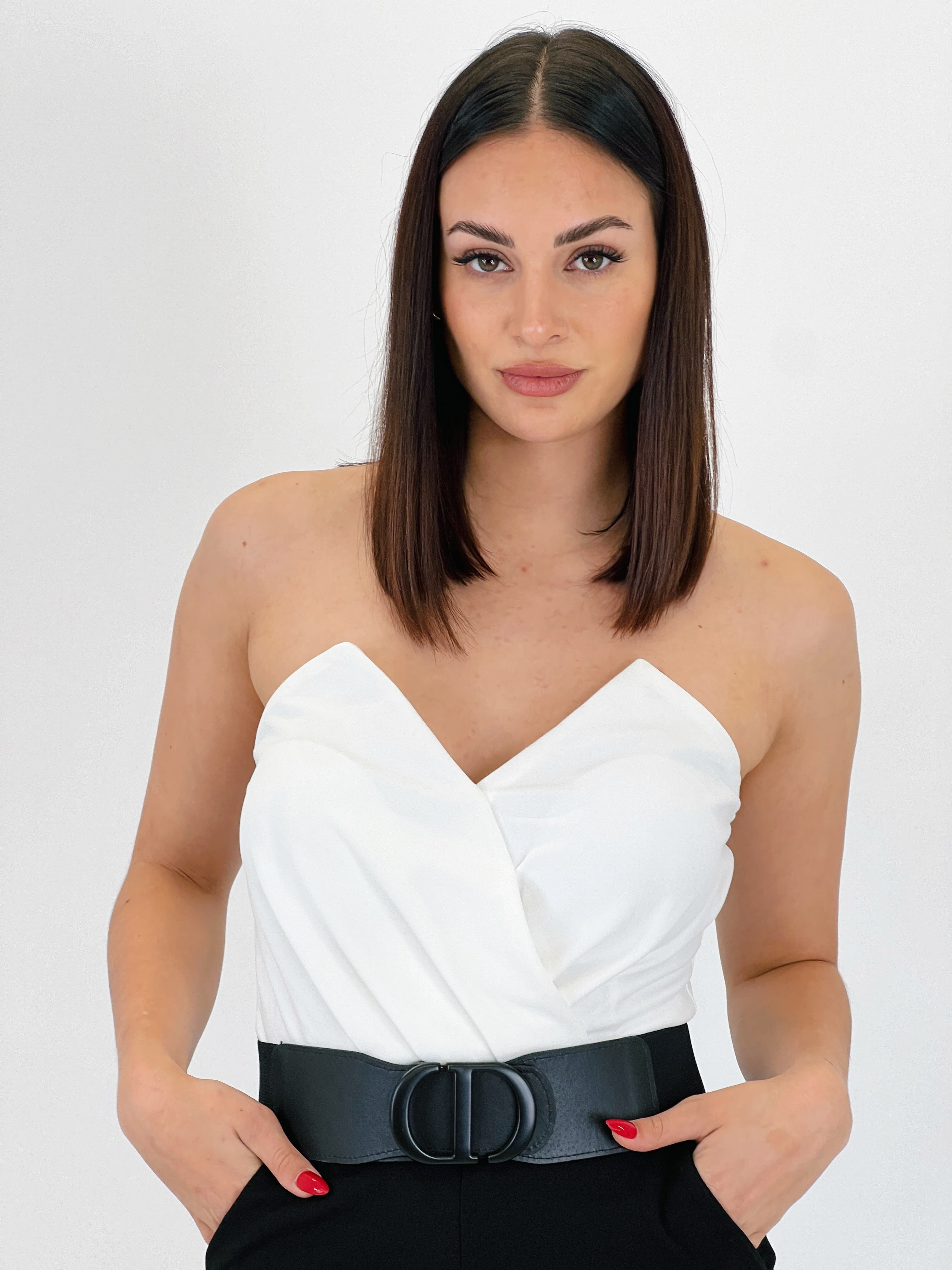 Cinturón elástico ancho