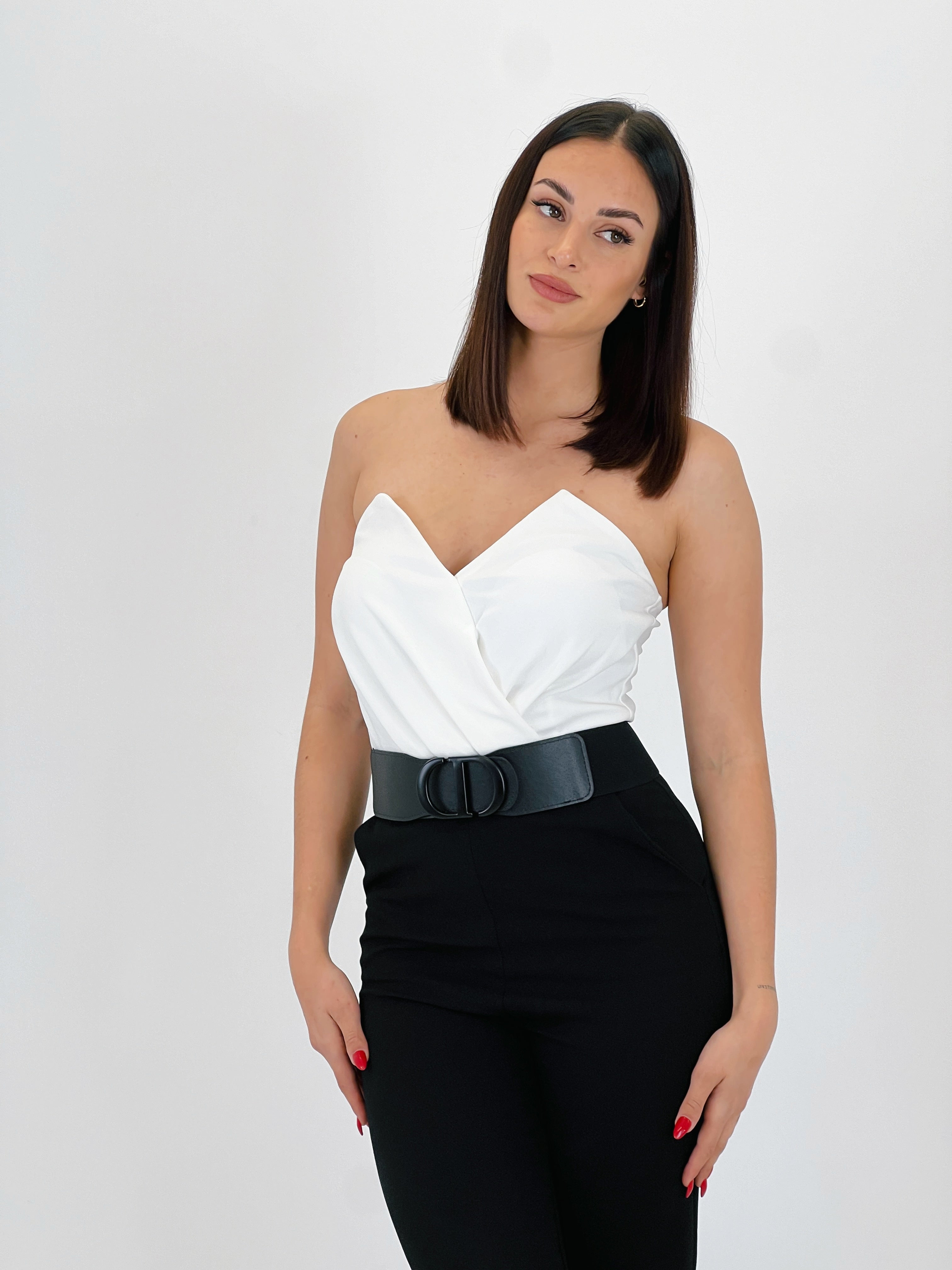 Cinturón elástico ancho