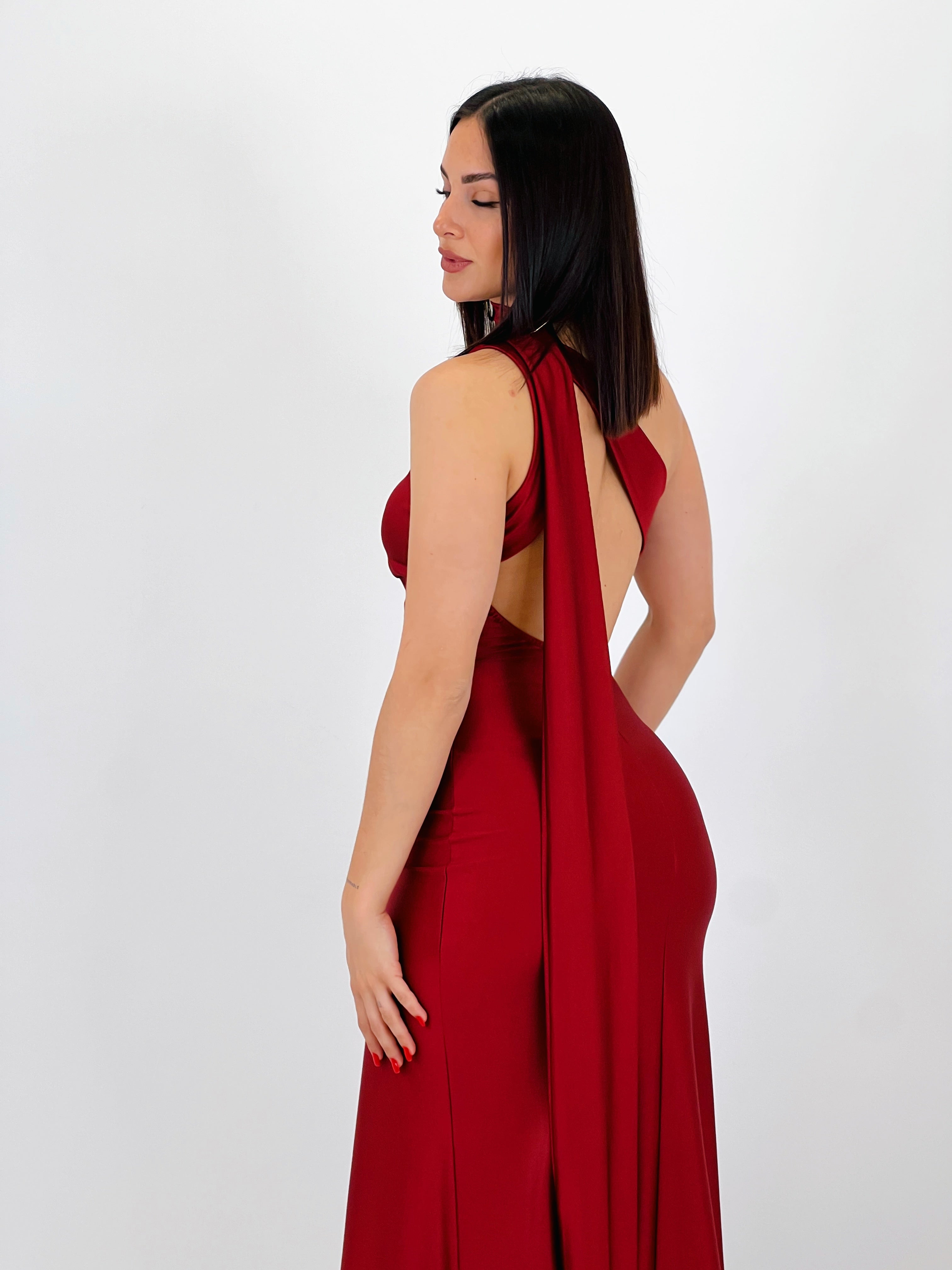 Vestido asimétrico satiando Sidney - Zebra&Maduixa®