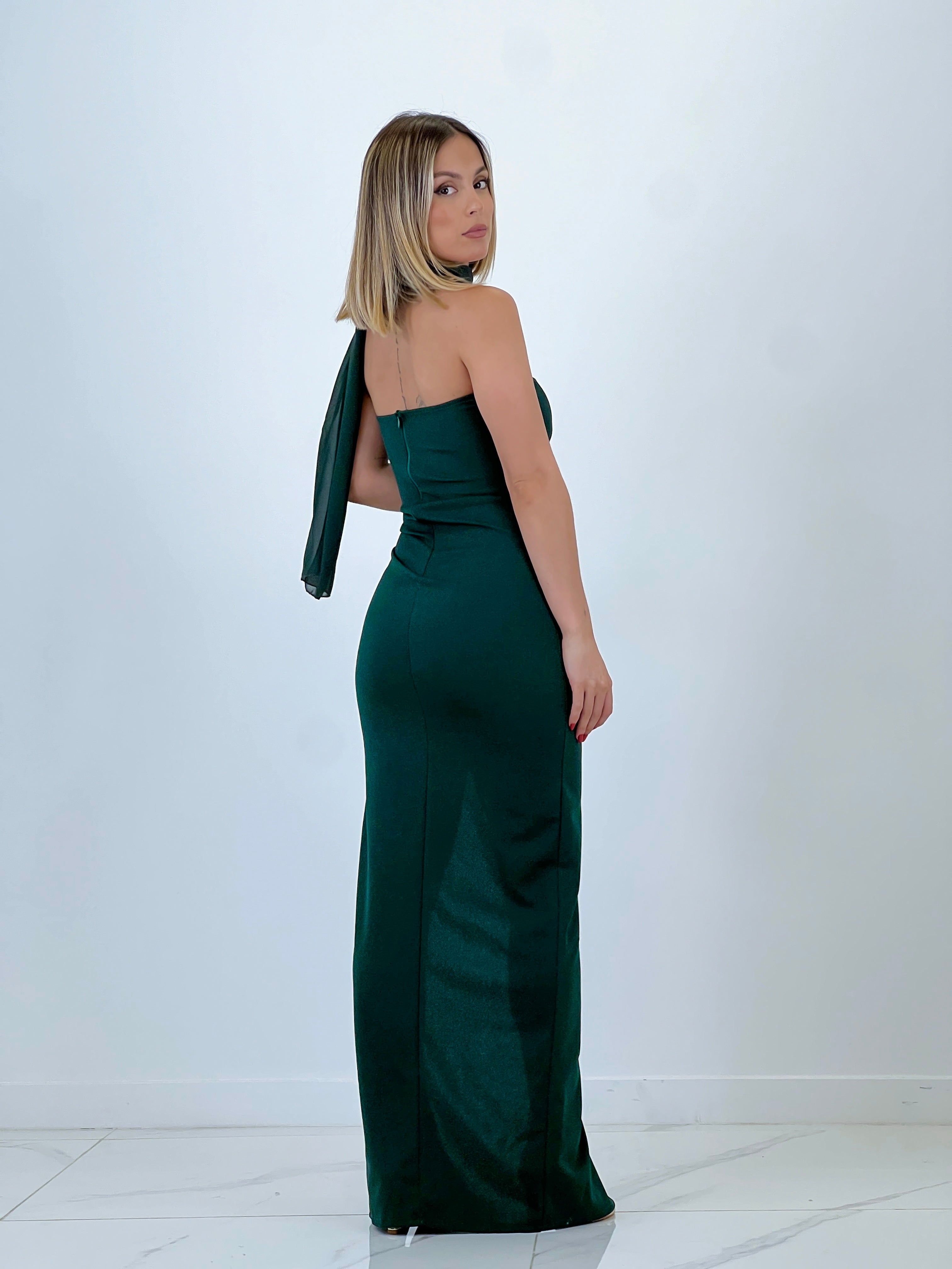 Vestido combinado Malaga