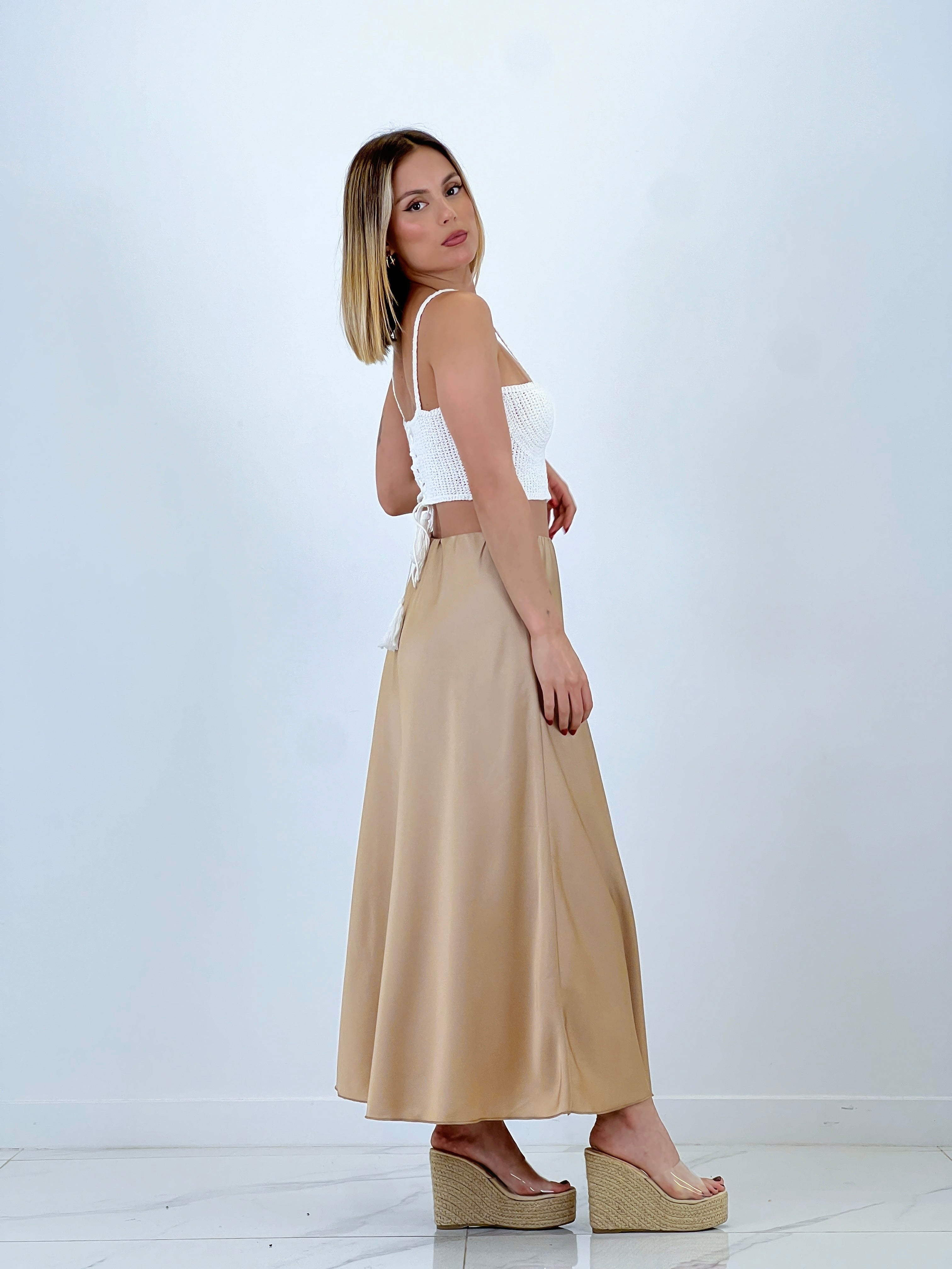 Falda de raso - Zebra&Maduixa®