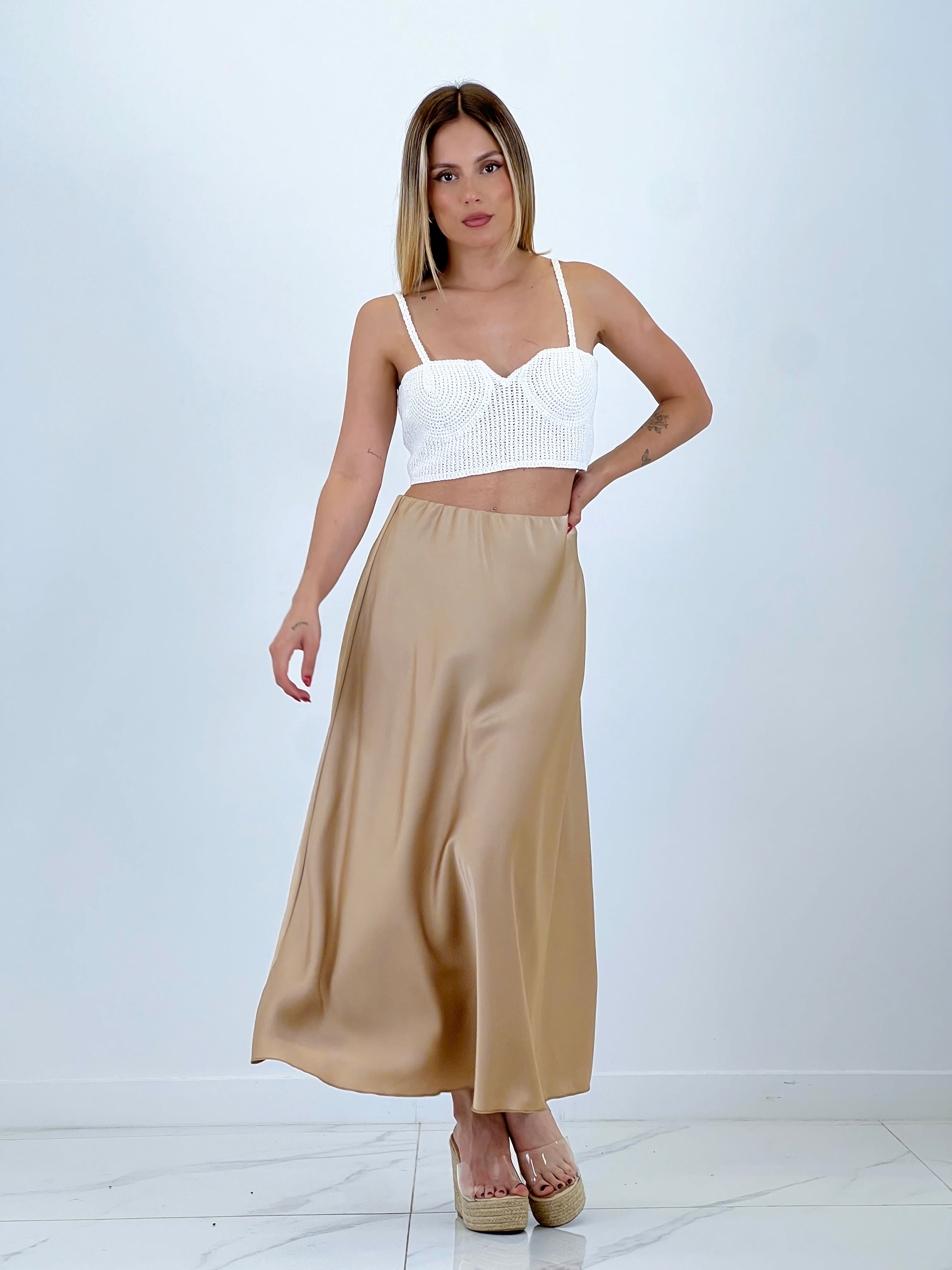 Falda de raso - Zebra&Maduixa®
