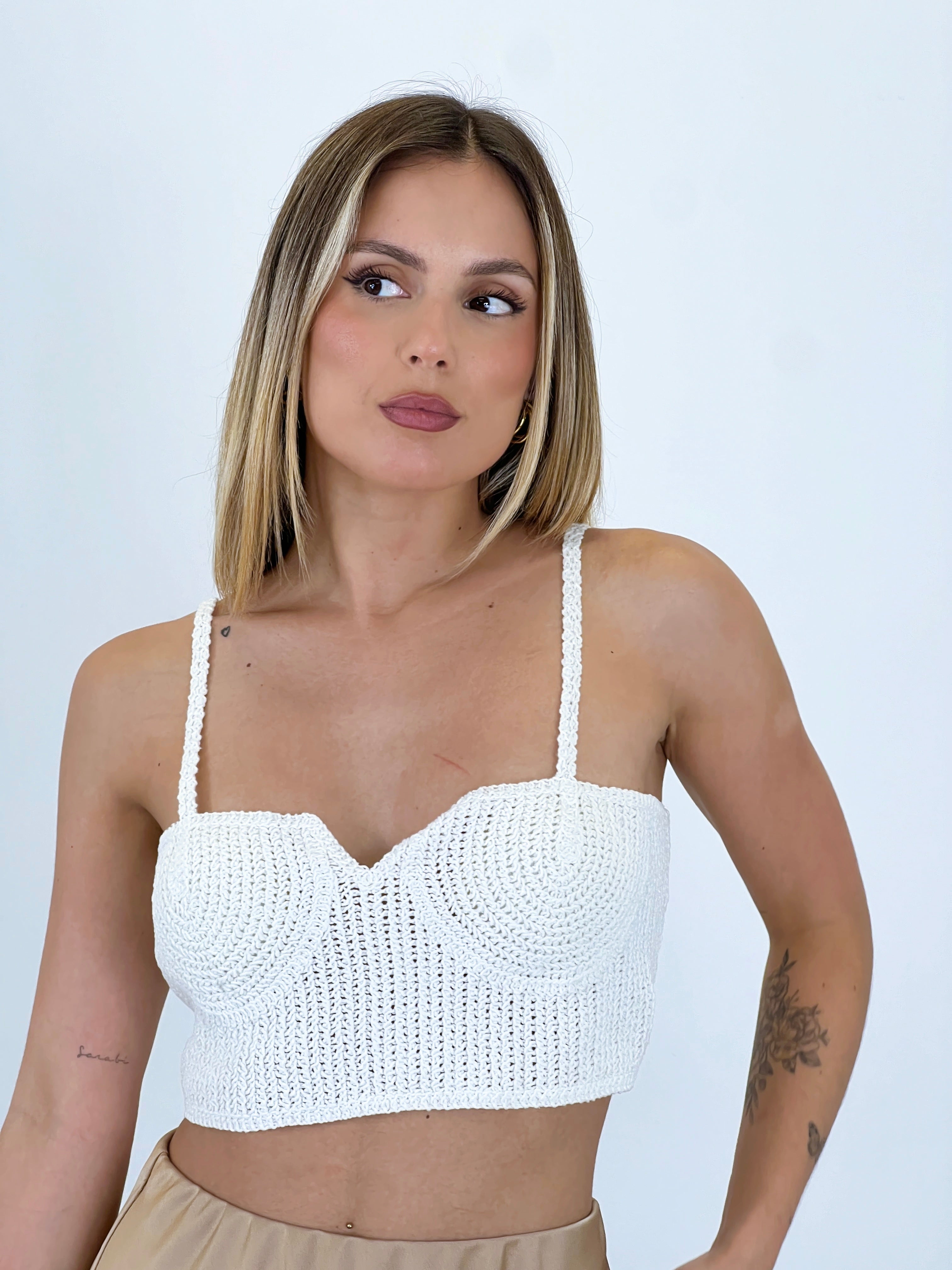 Hanoi crochet corset