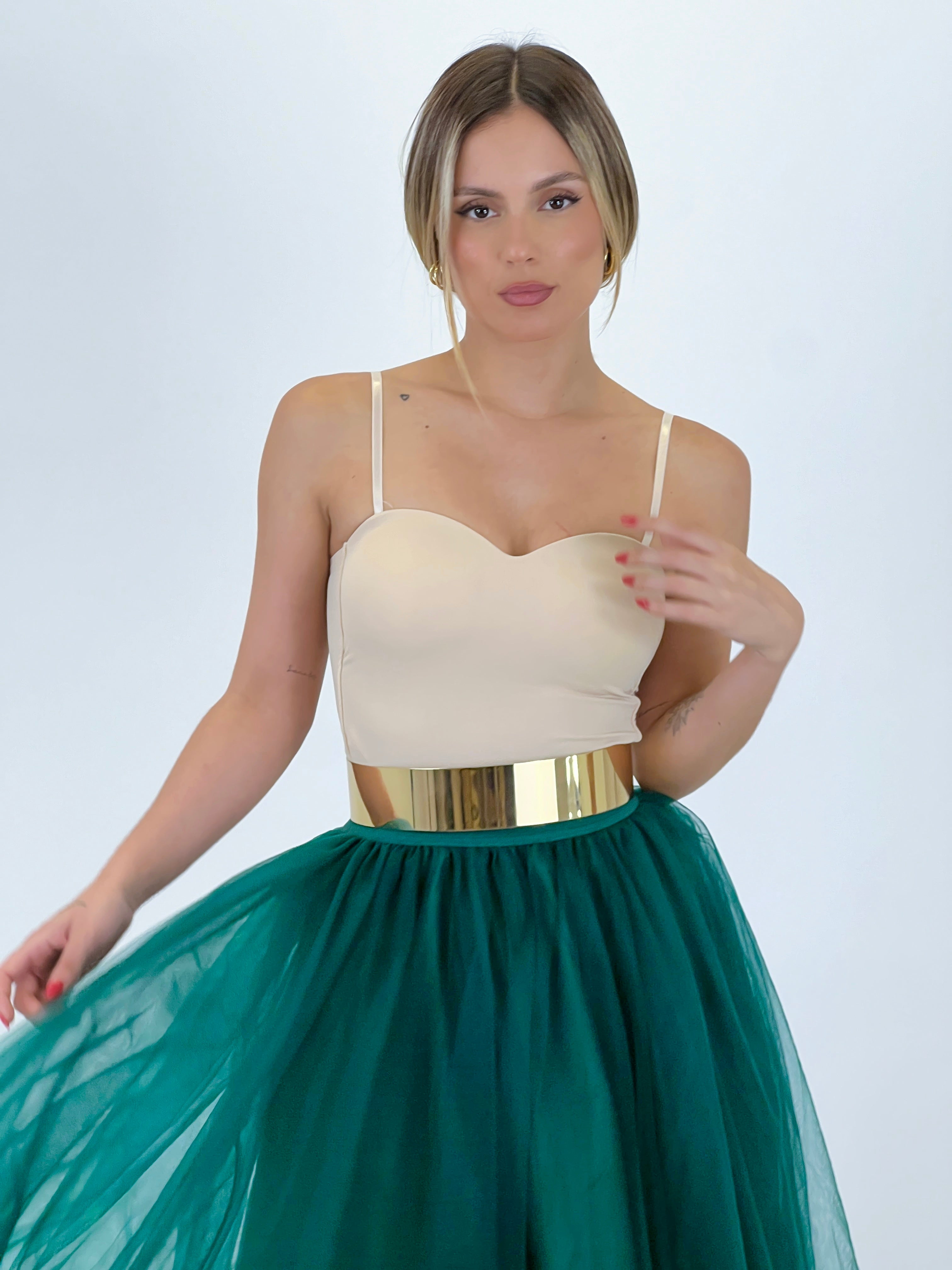 Top de tirants de licra