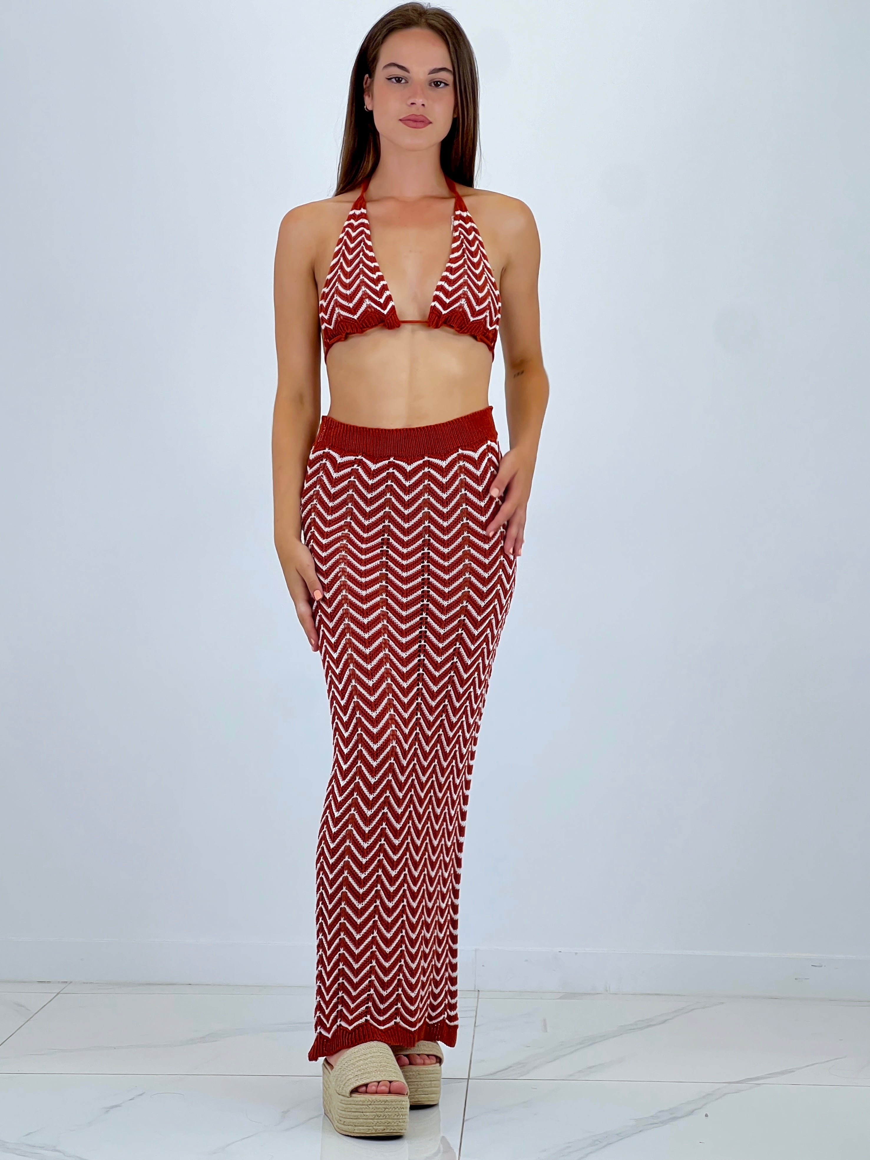 Twinset de ganxet Ania