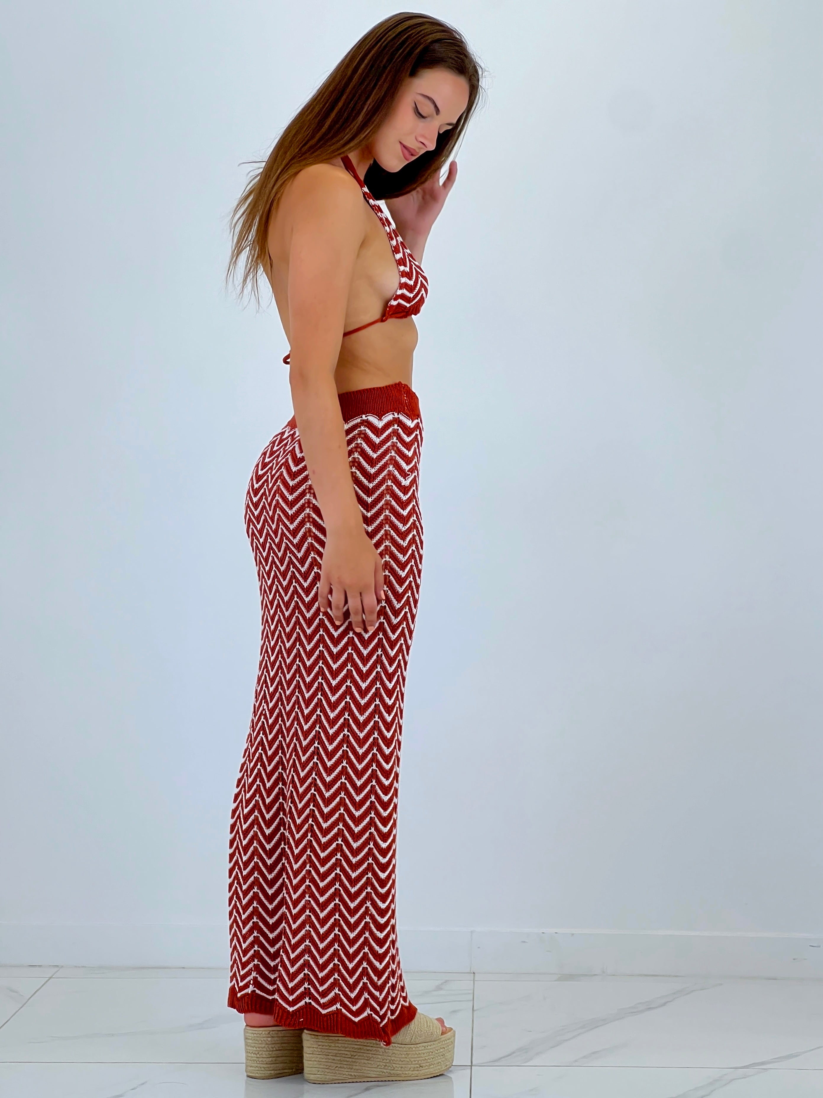 Twinset de ganxet Ania