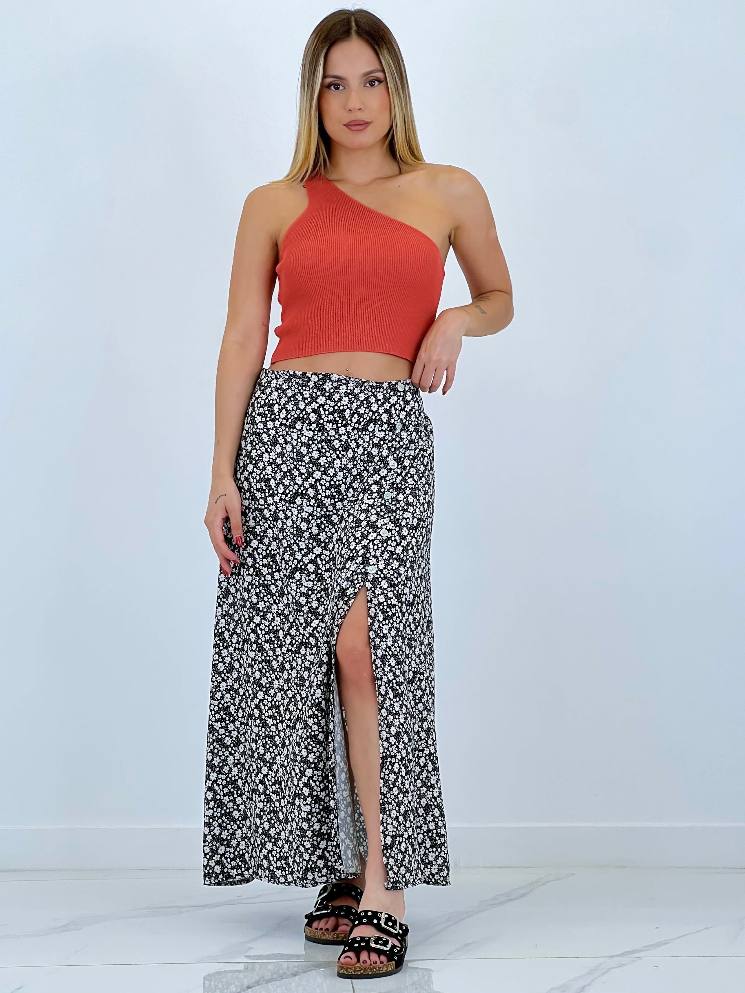 Sandalia plana hebillas