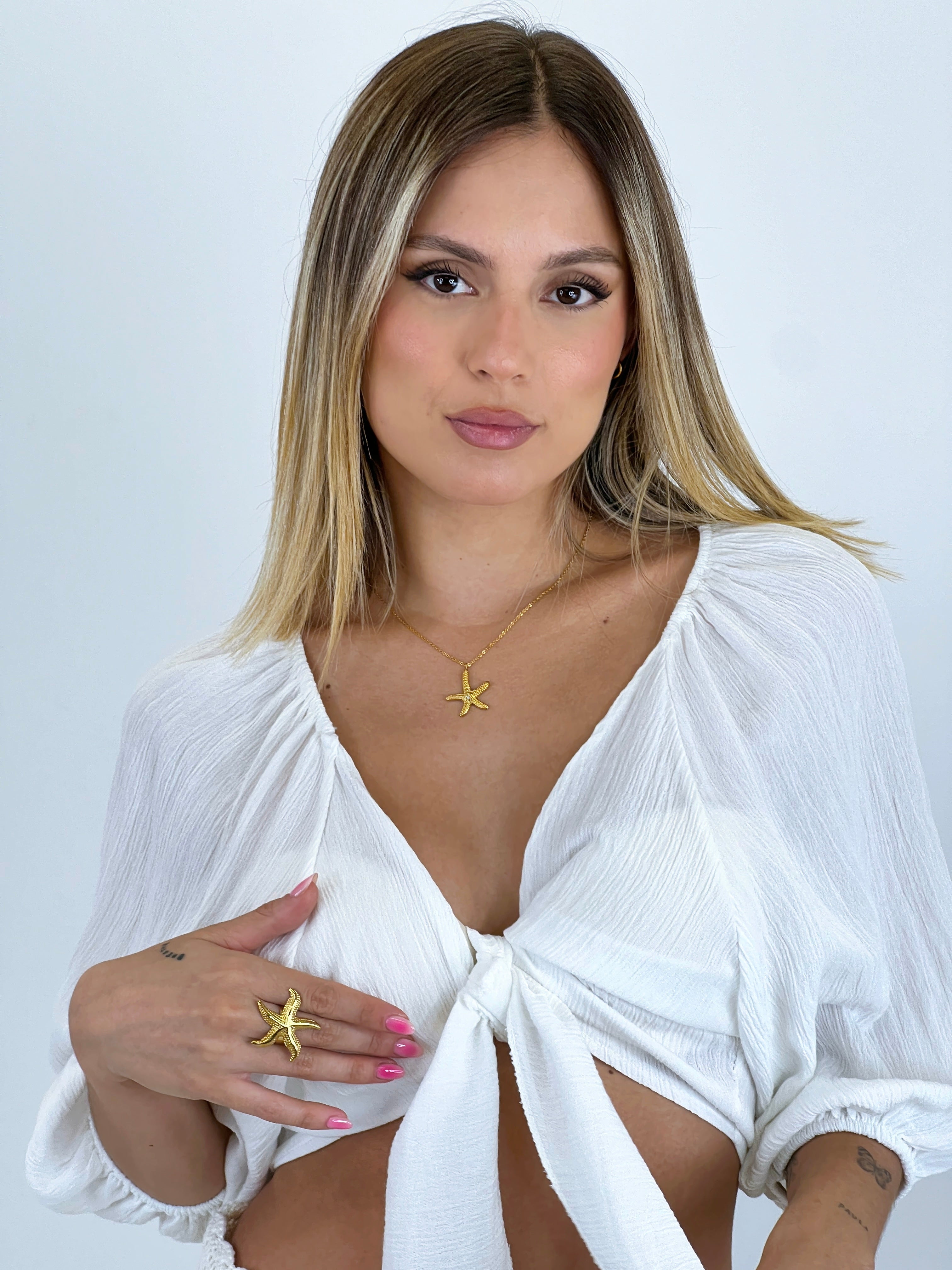 Collar abalorio acero - Zebra&Maduixa®