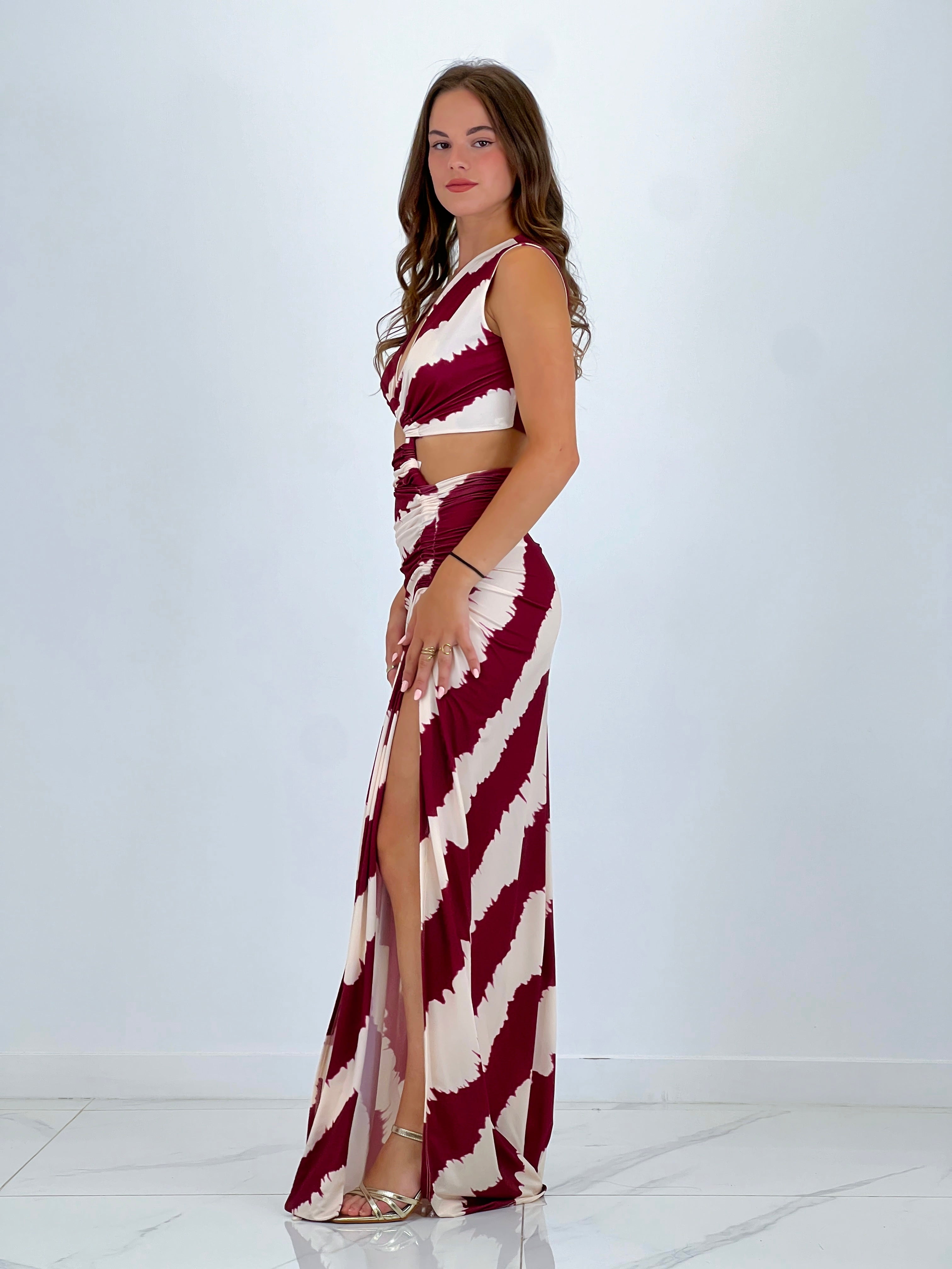 Vestido estampado cut out Venecia - Zebra&Maduixa®