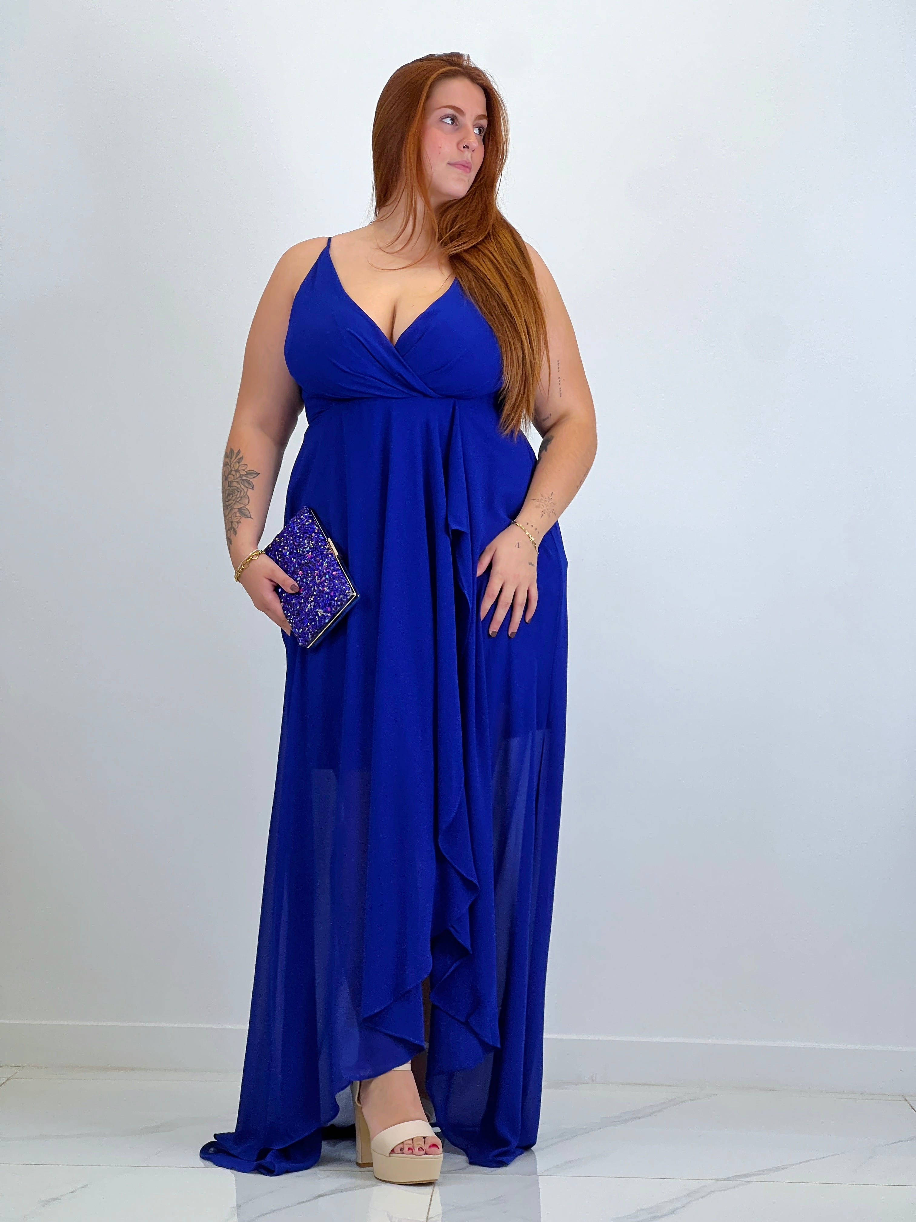 Vestit drapejat Flex Plus Size