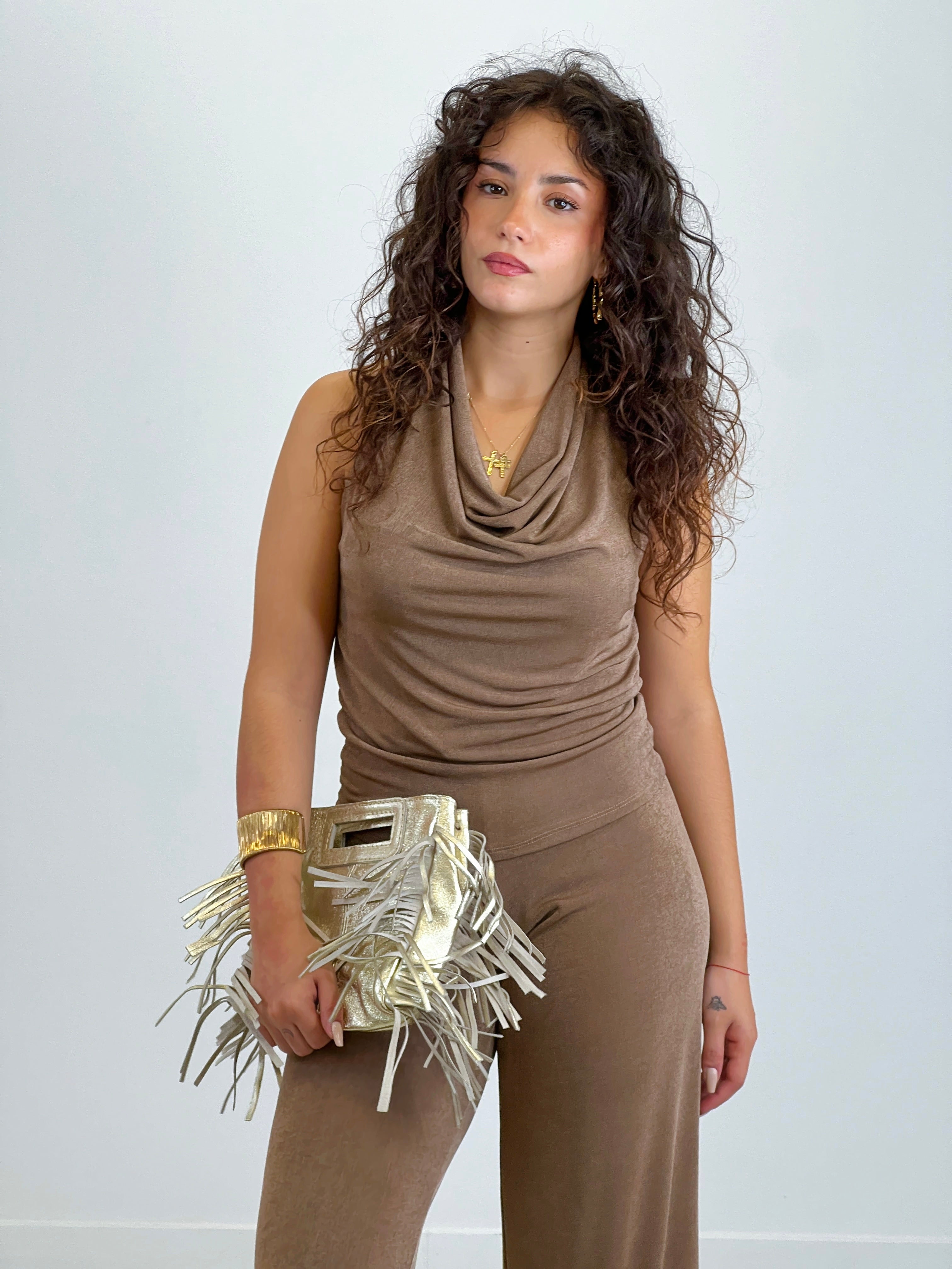 Top escote drapeado - Zebra&Maduixa®