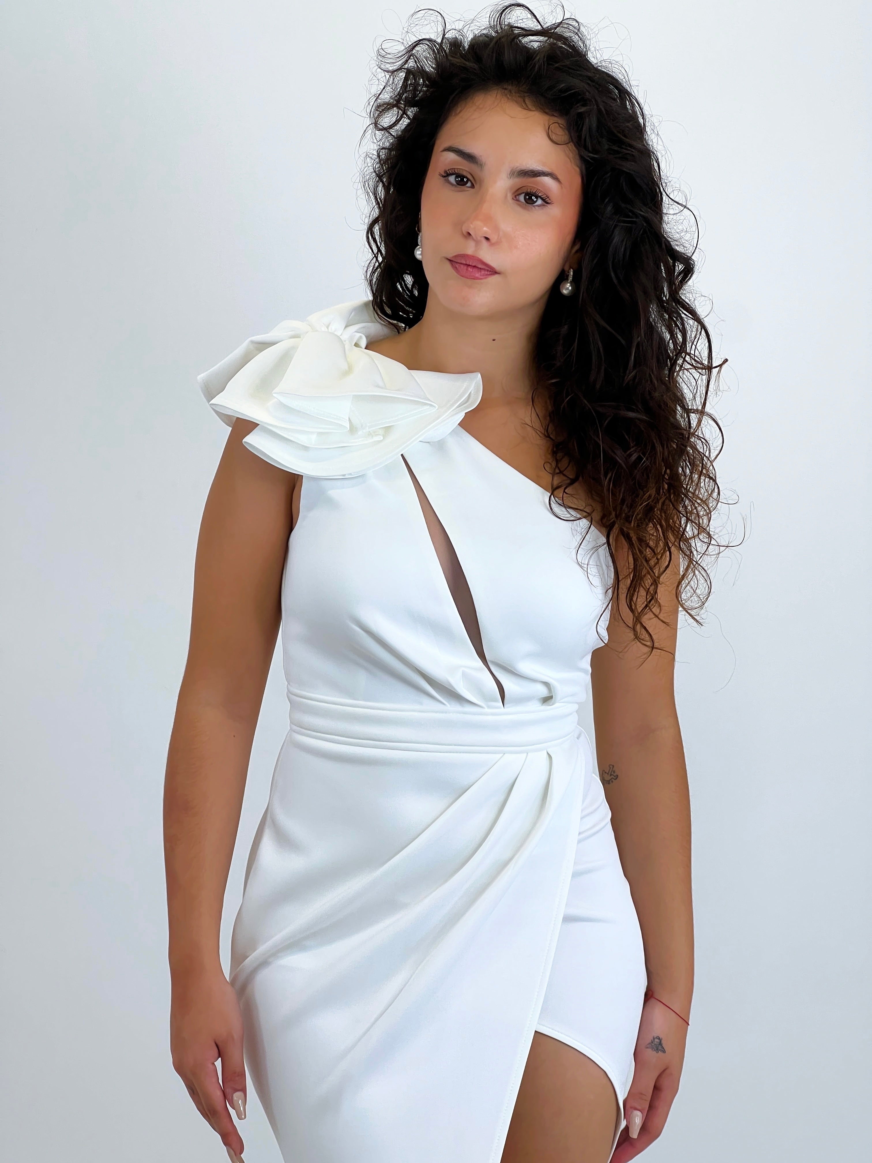 Bruna asymmetrical dress