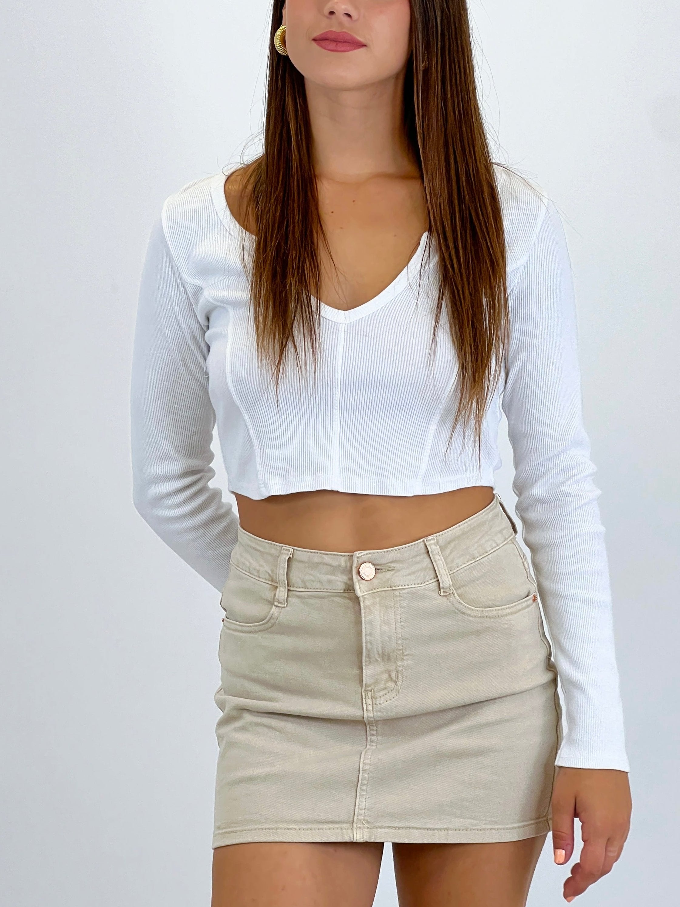 Falda denim mini color - Zebra&Maduixa®