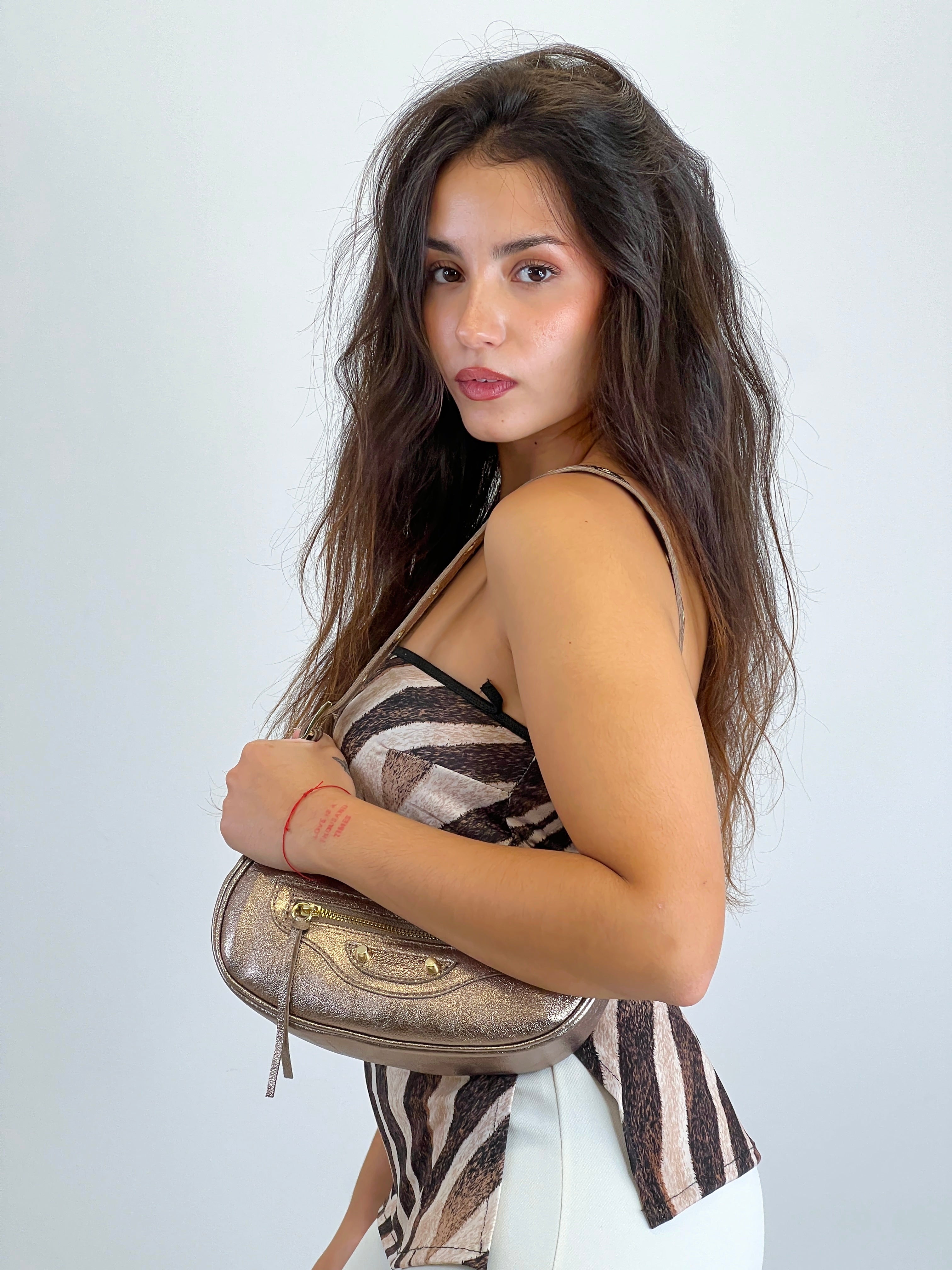 Animal print bandana top