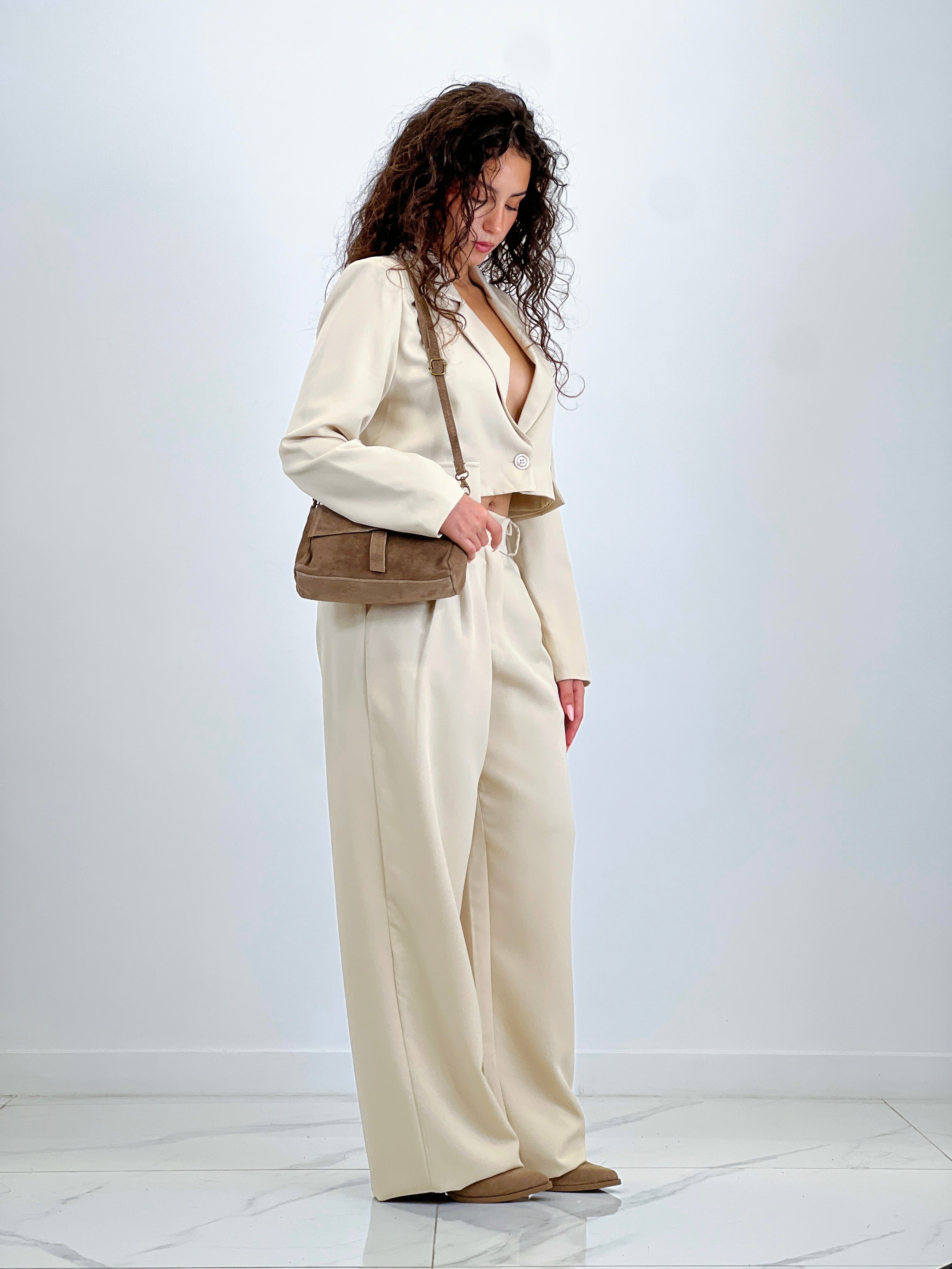 Blazer cropped solapas - Zebra&Maduixa®