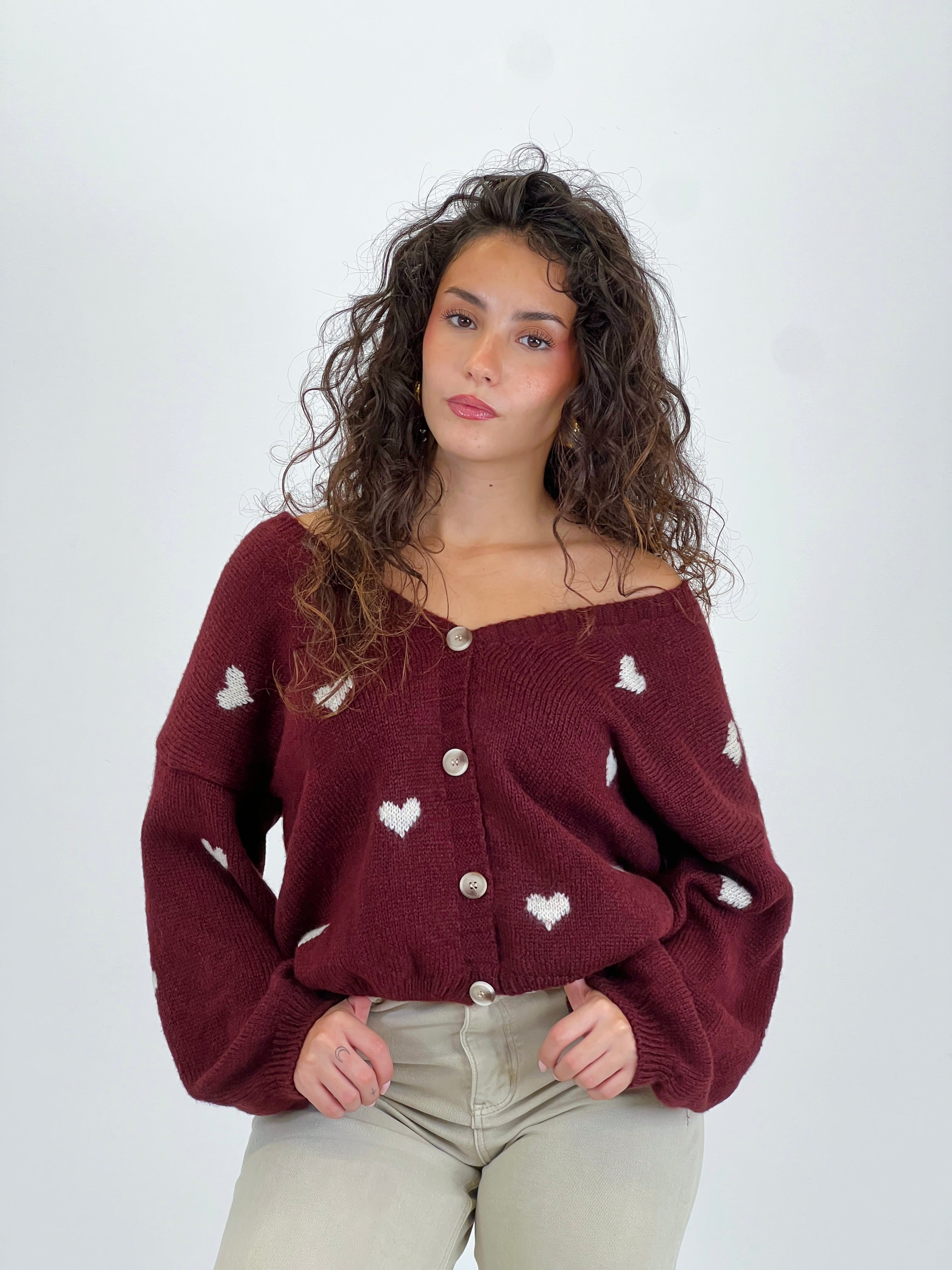 Jersey botones corazones - Zebra&Maduixa®