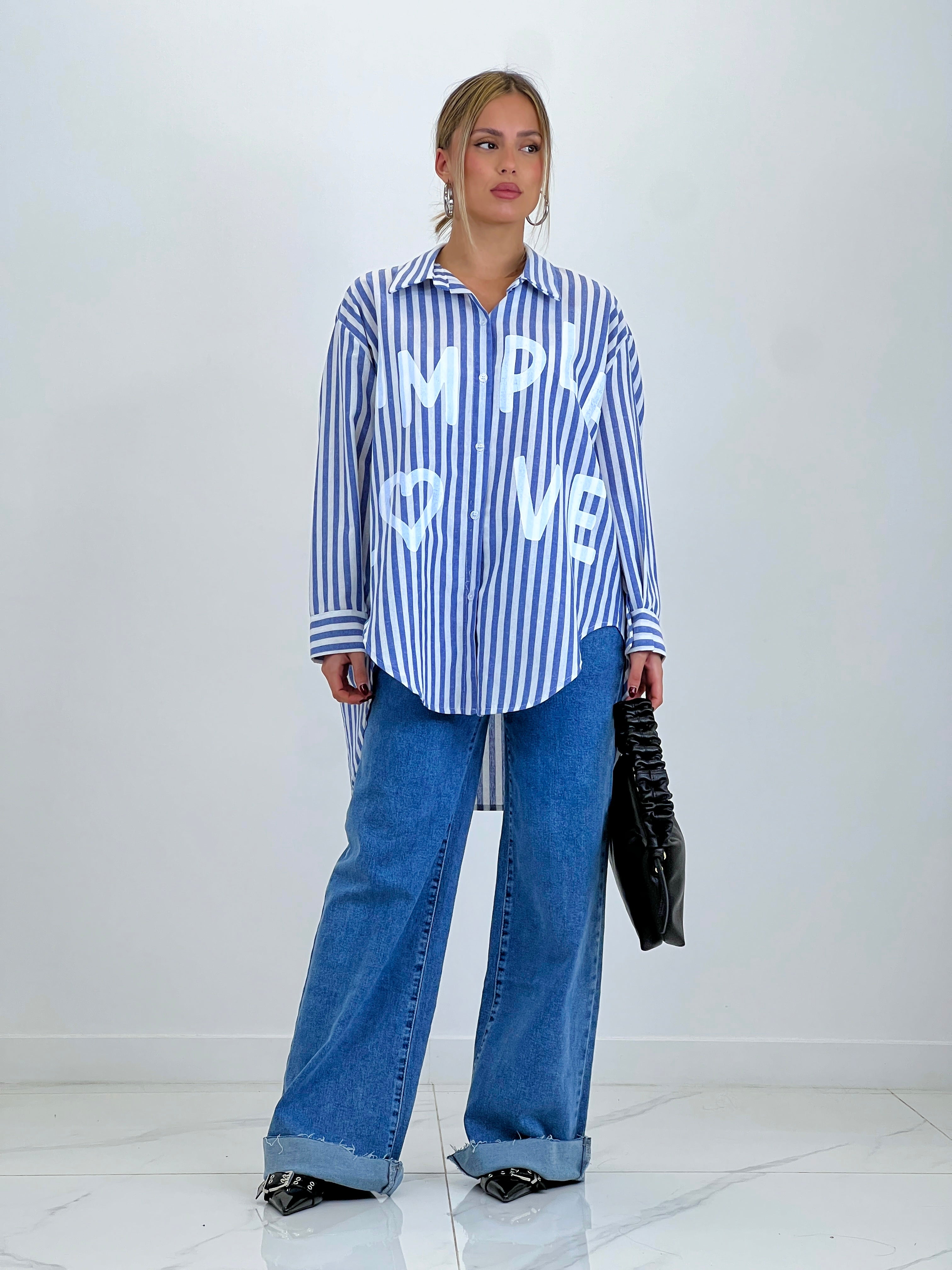 Jeans wide leg bajo sin costura - Zebra&Maduixa®