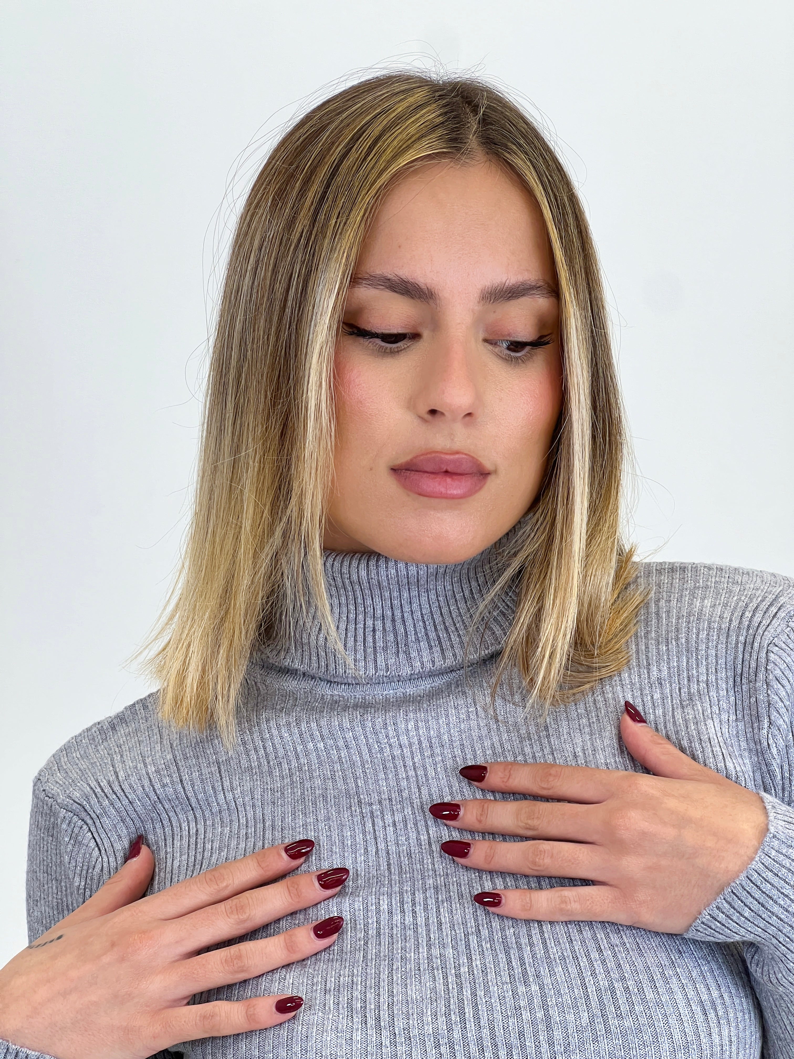 Jersey ceñido cuello subido - Zebra&Maduixa®