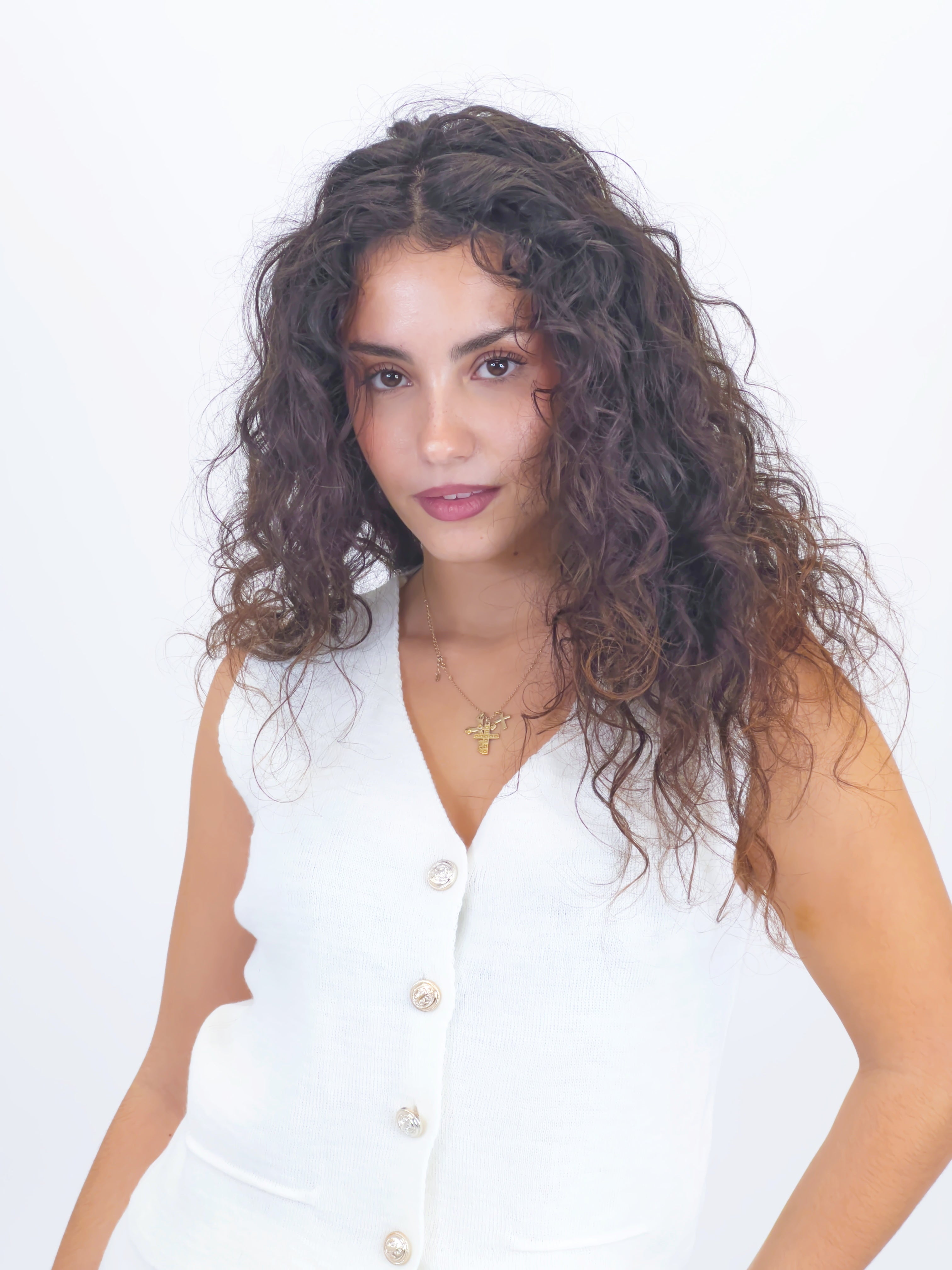 Conjunto punto chaleco y pantalón recto - Zebra&Maduixa®