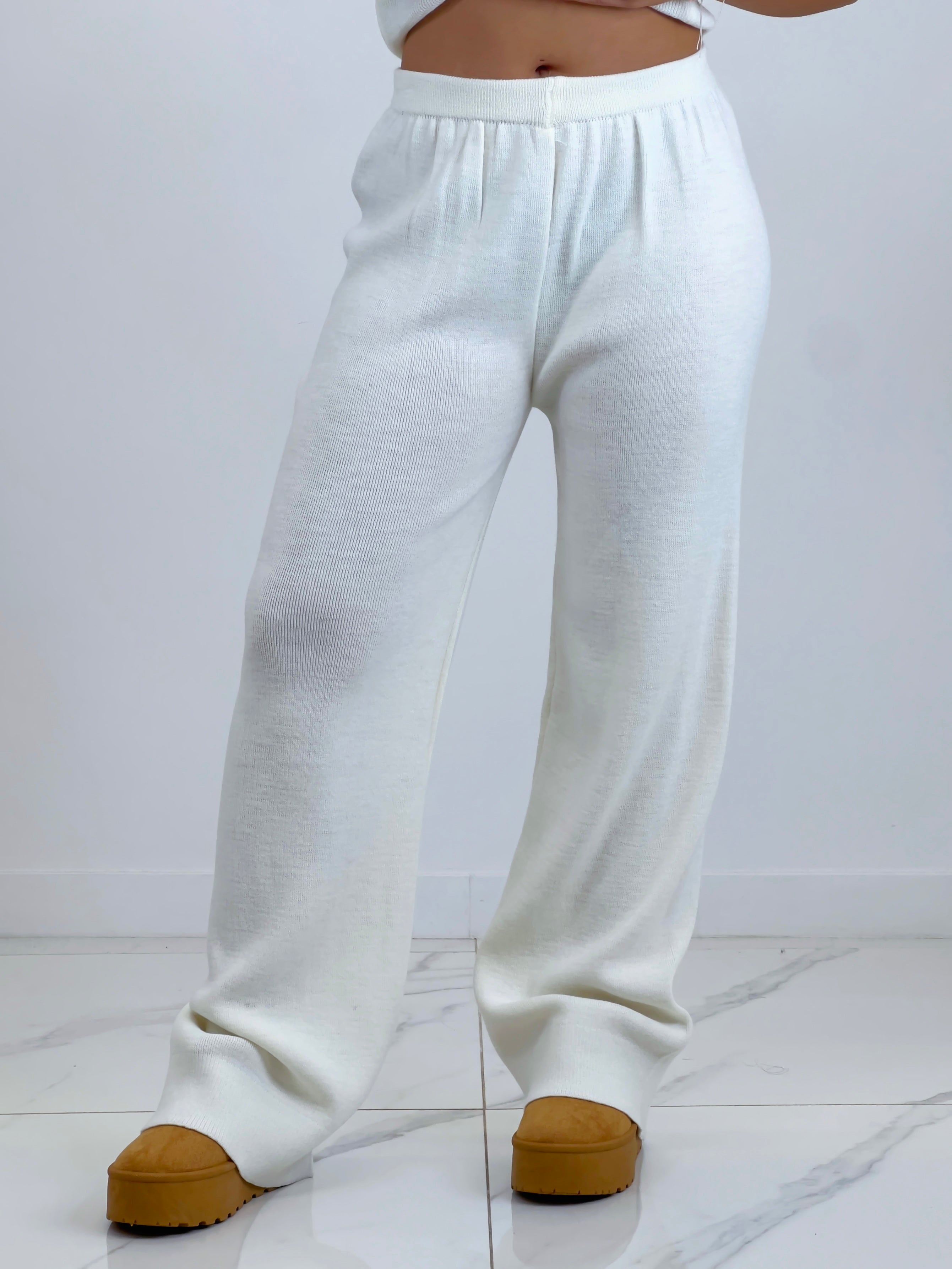 Conjunto punto chaleco y pantalón recto - Zebra&Maduixa®