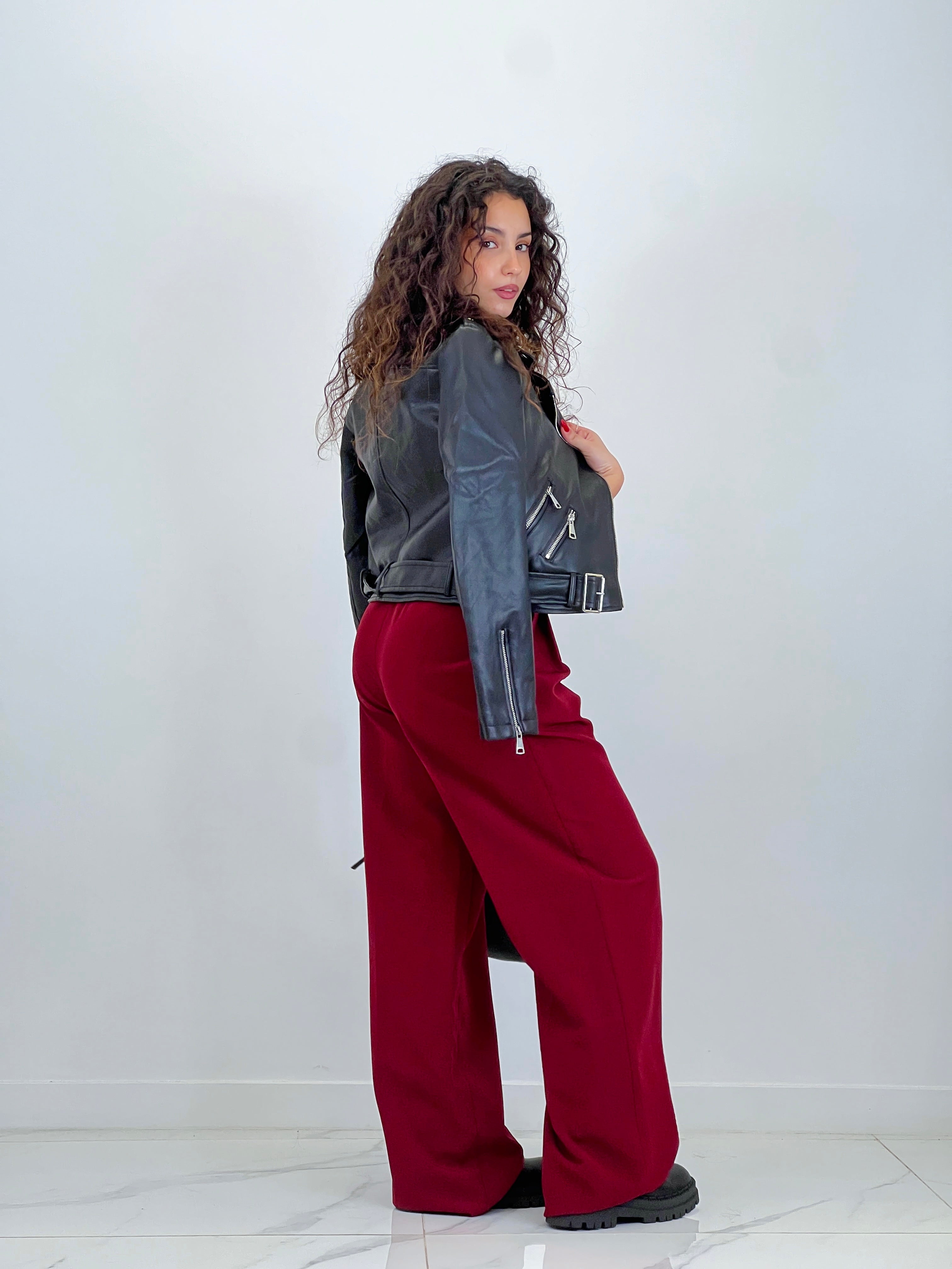 Pantalón pinzas wide leg - Zebra&Maduixa®