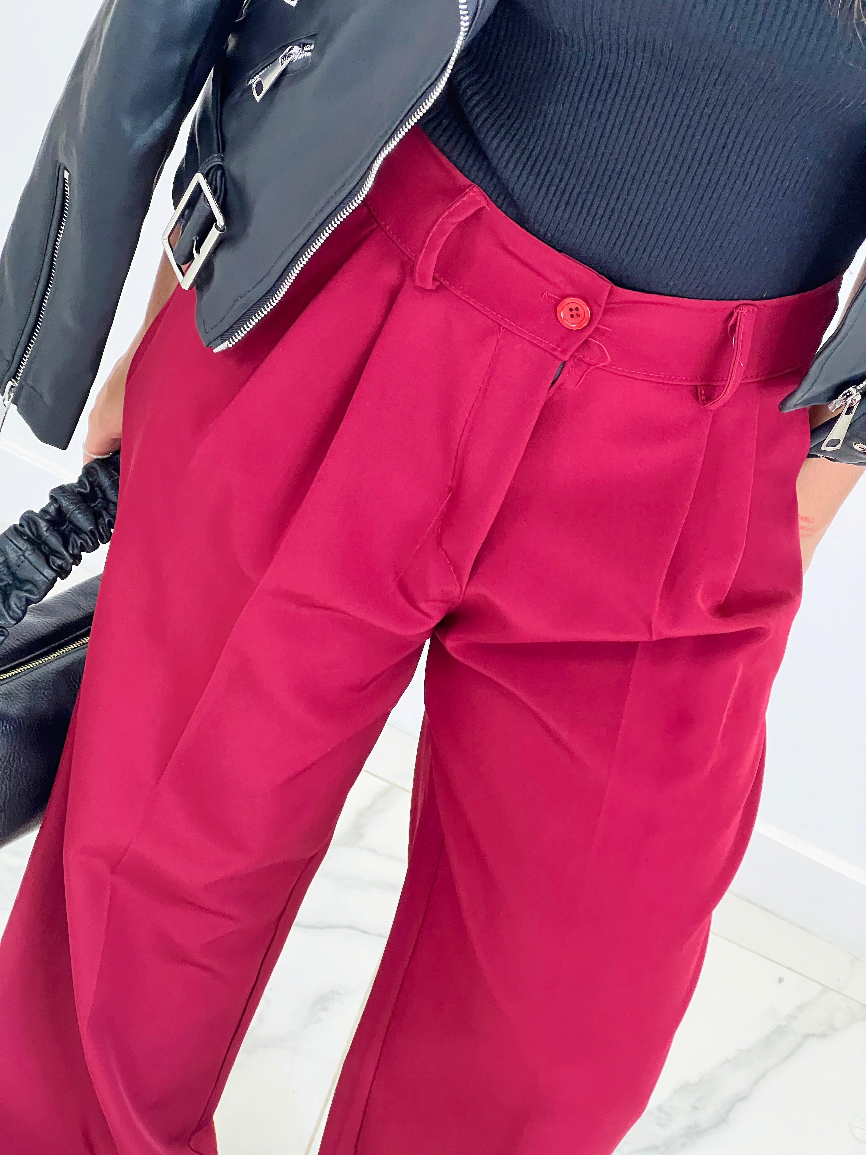 Pantalón pinzas wide leg - Zebra&Maduixa®