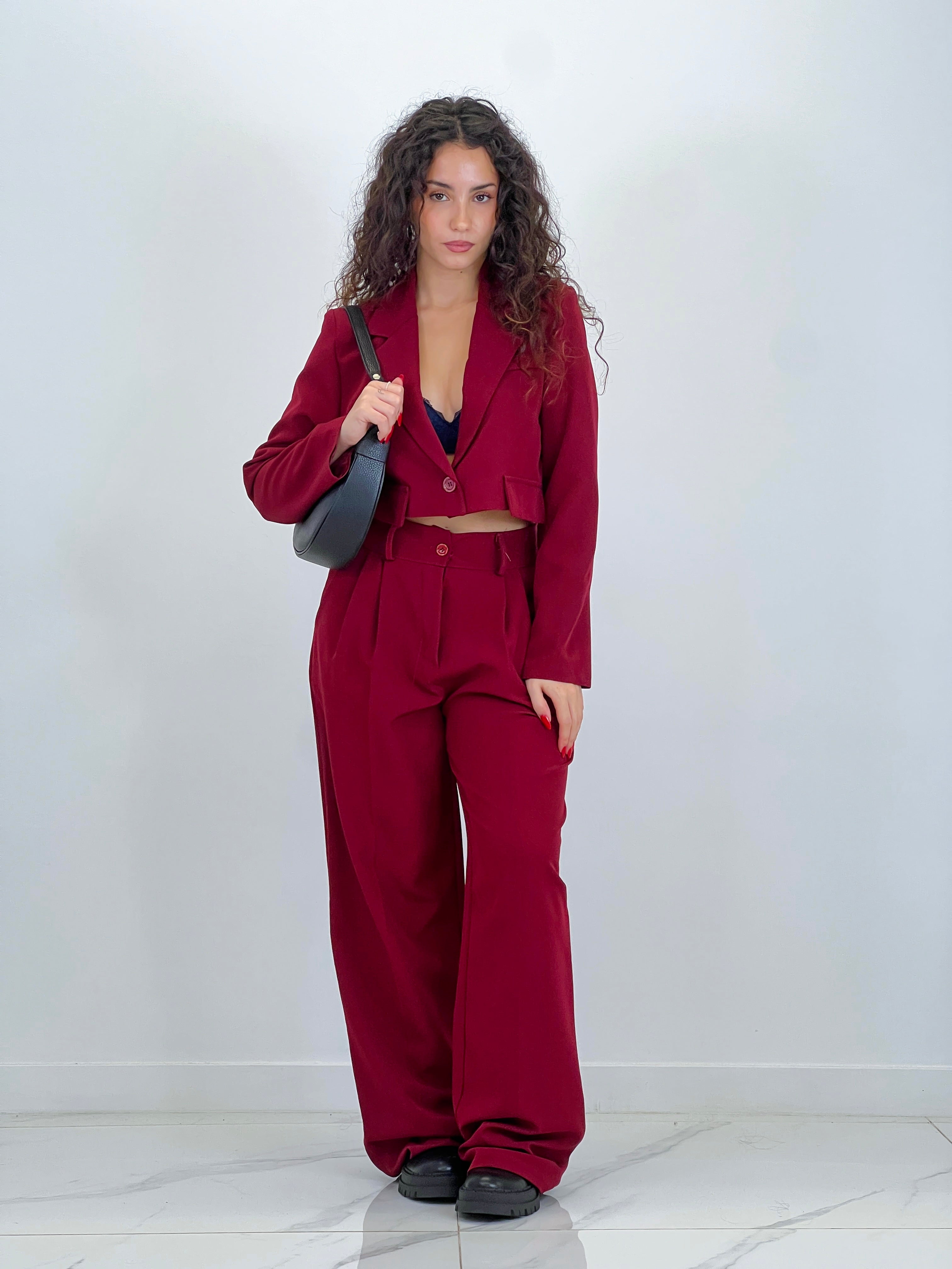 Blazer cropped solapas - Zebra&Maduixa®