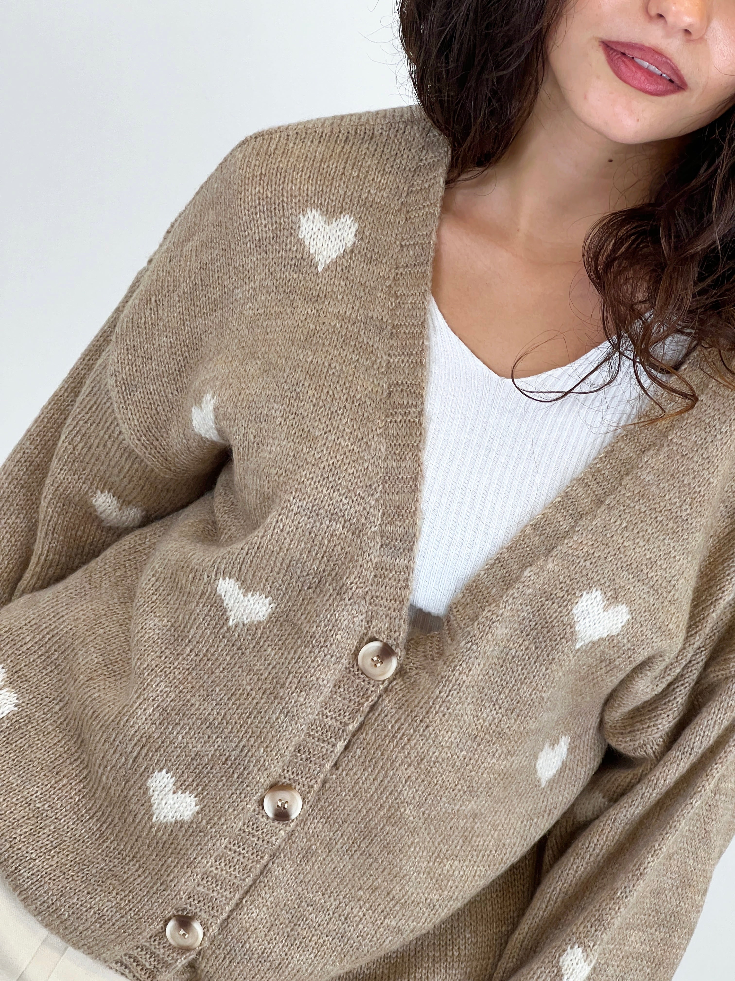 Jersey botones corazones - Zebra&Maduixa®