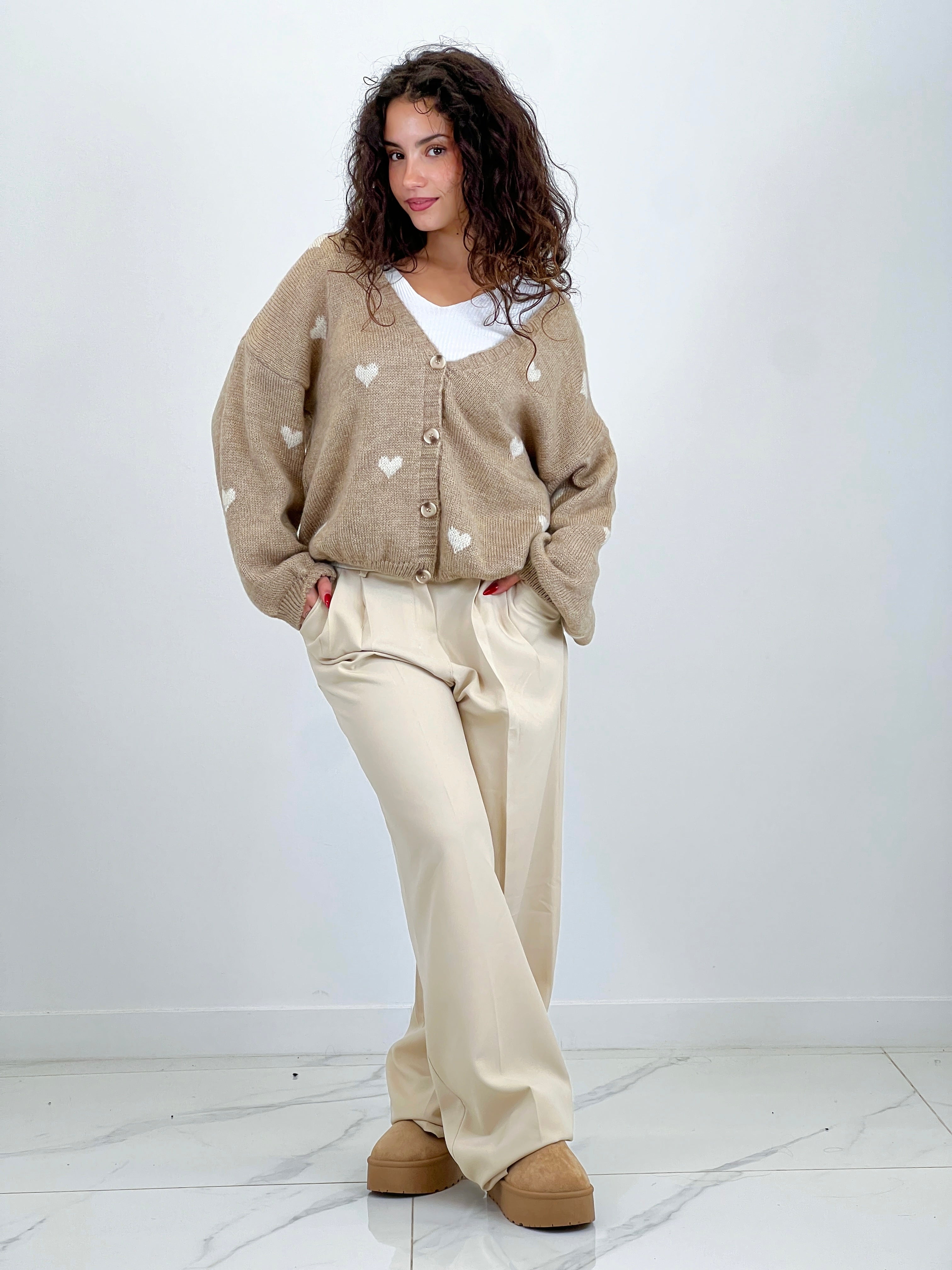 Jersey botones corazones - Zebra&Maduixa®