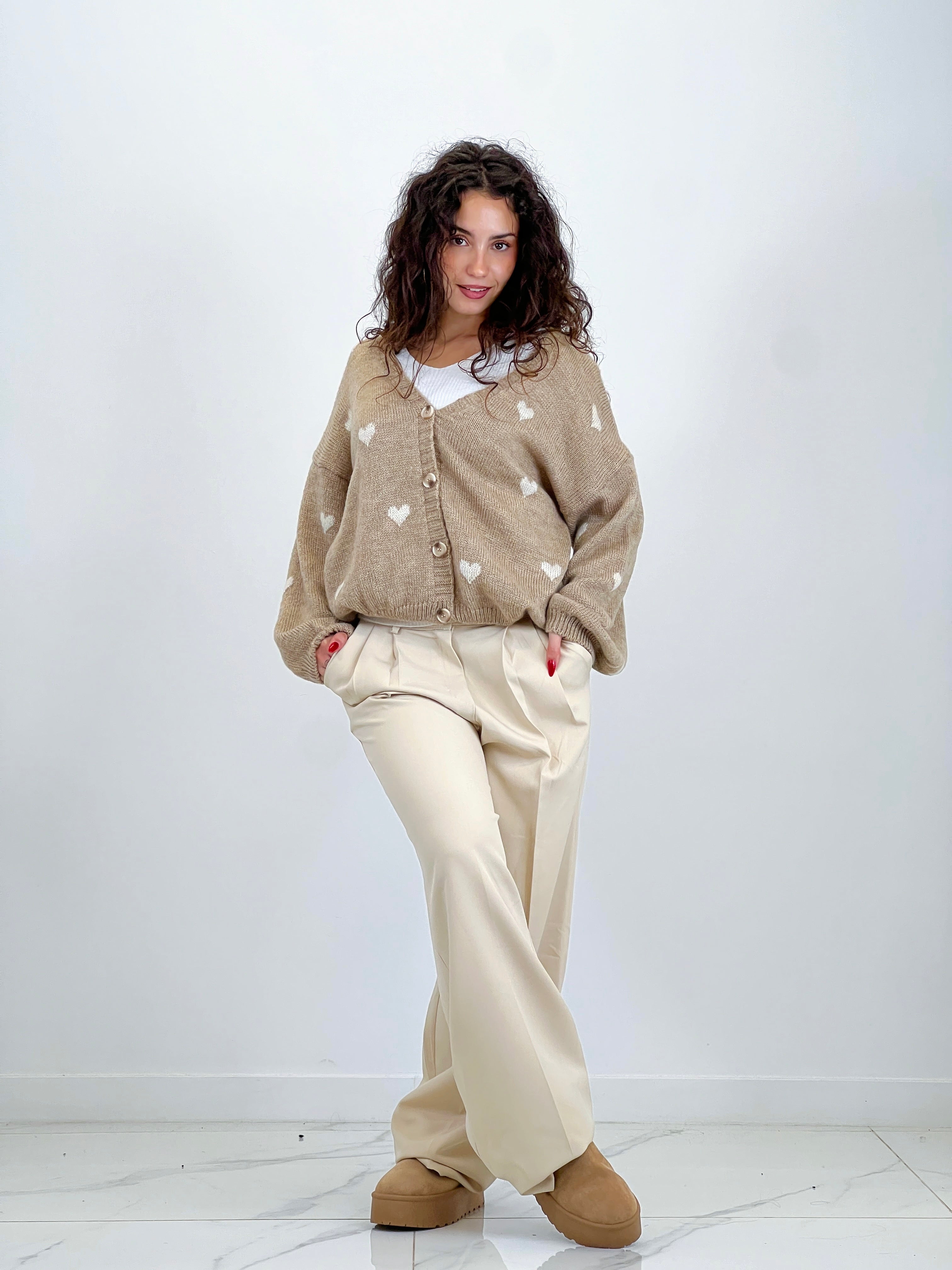 Jersey botones corazones - Zebra&Maduixa®