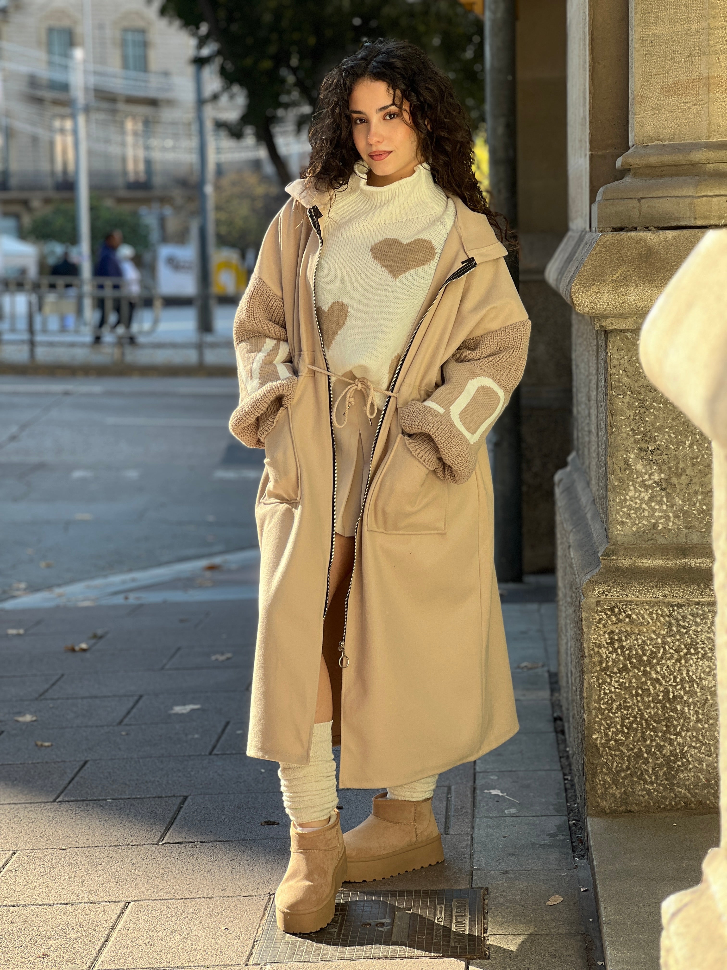 Abrigo largo Love - Zebra&Maduixa®