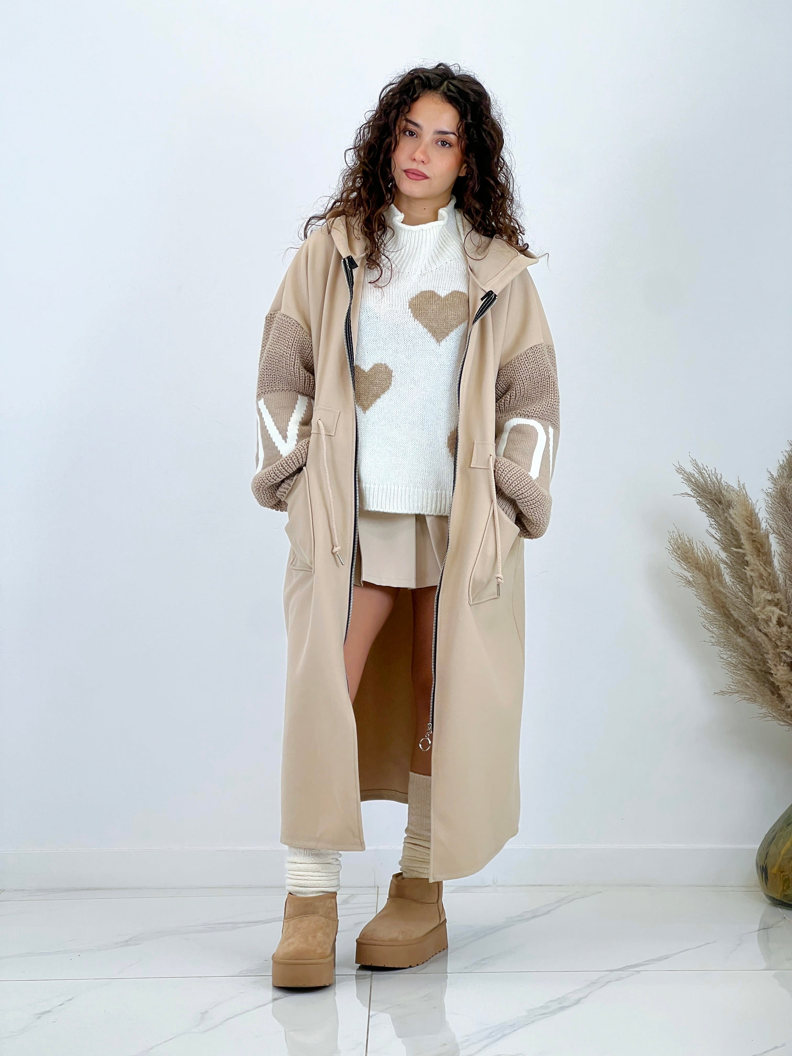 Abrigo largo Love - Zebra&Maduixa®